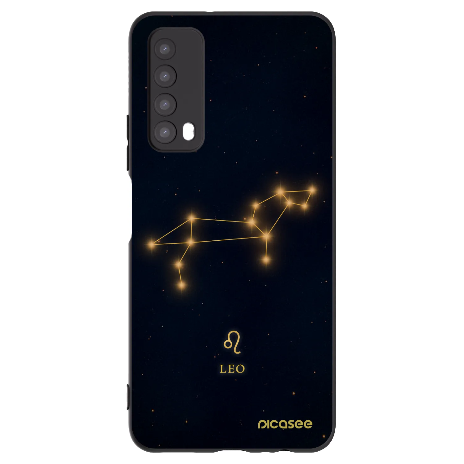 Picasee husă neagră din silicon pentru Huawei P Smart 2021 - LEO