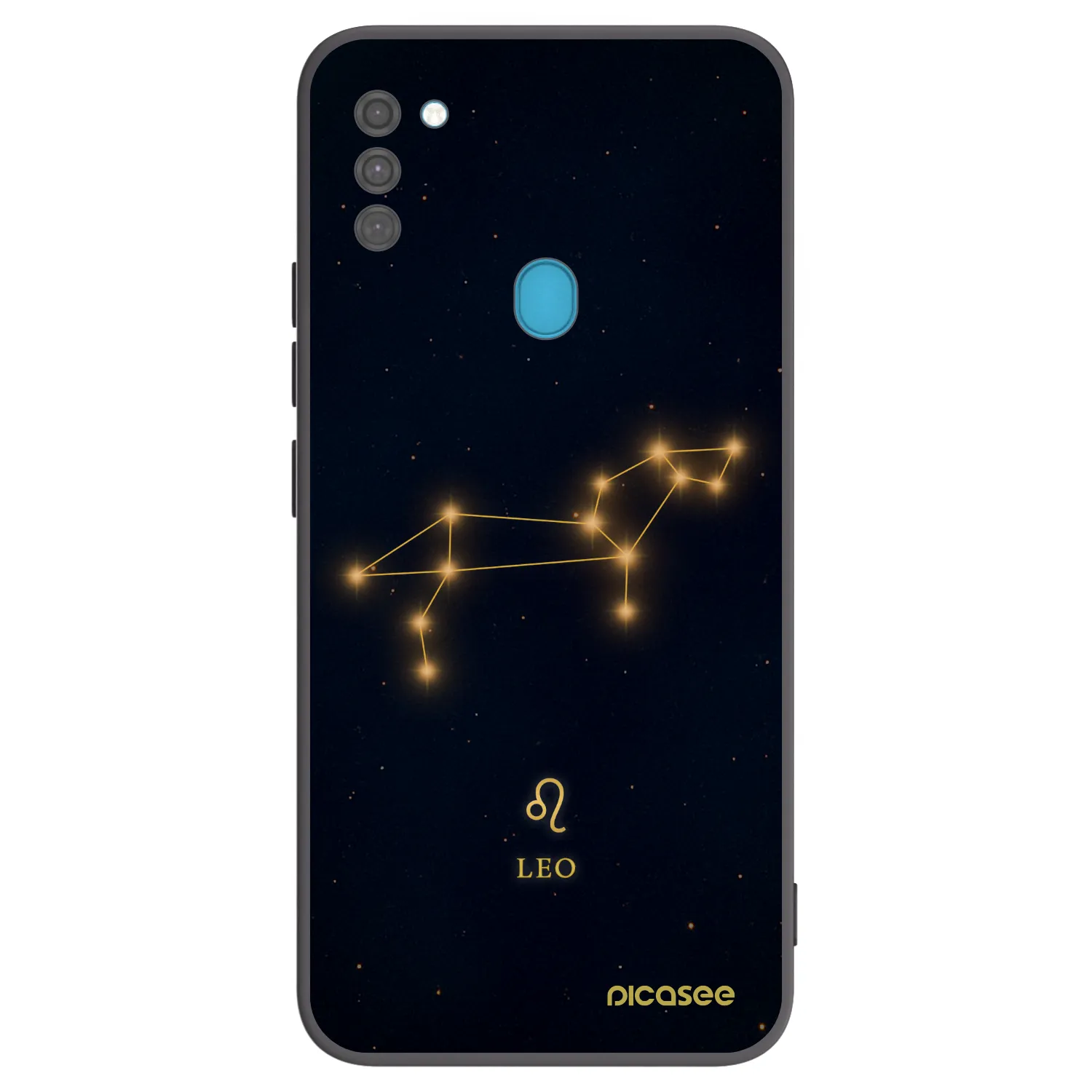 Picasee husă neagră din silicon pentru Samsung Galaxy M11 - LEO