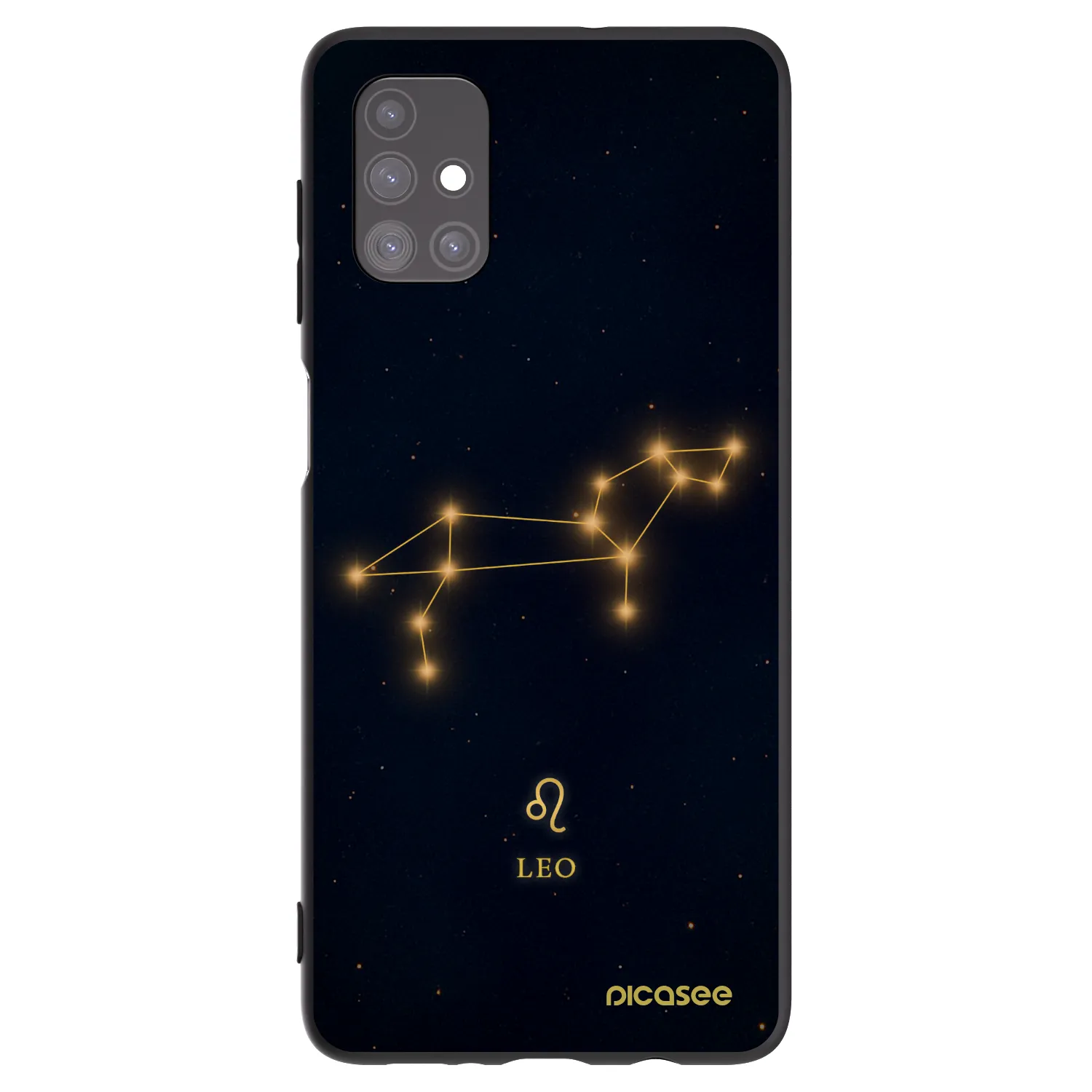 Picasee husă neagră din silicon pentru Samsung Galaxy M51 M515F - LEO
