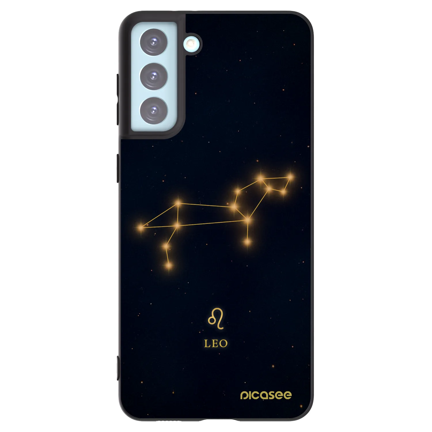 Picasee husă neagră din silicon pentru Samsung Galaxy S21+ 5G G996F - LEO