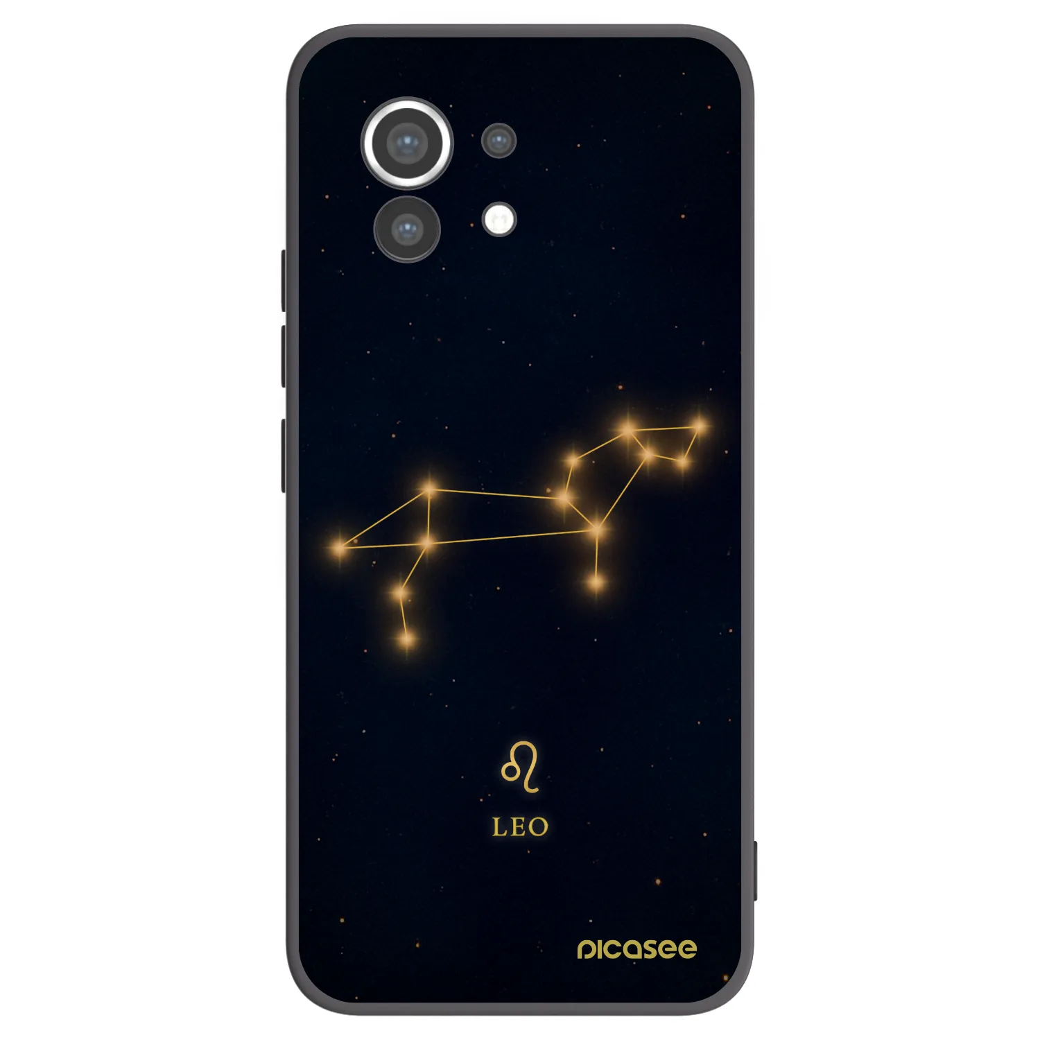 Picasee husă neagră din silicon pentru Xiaomi Mi 11 - LEO