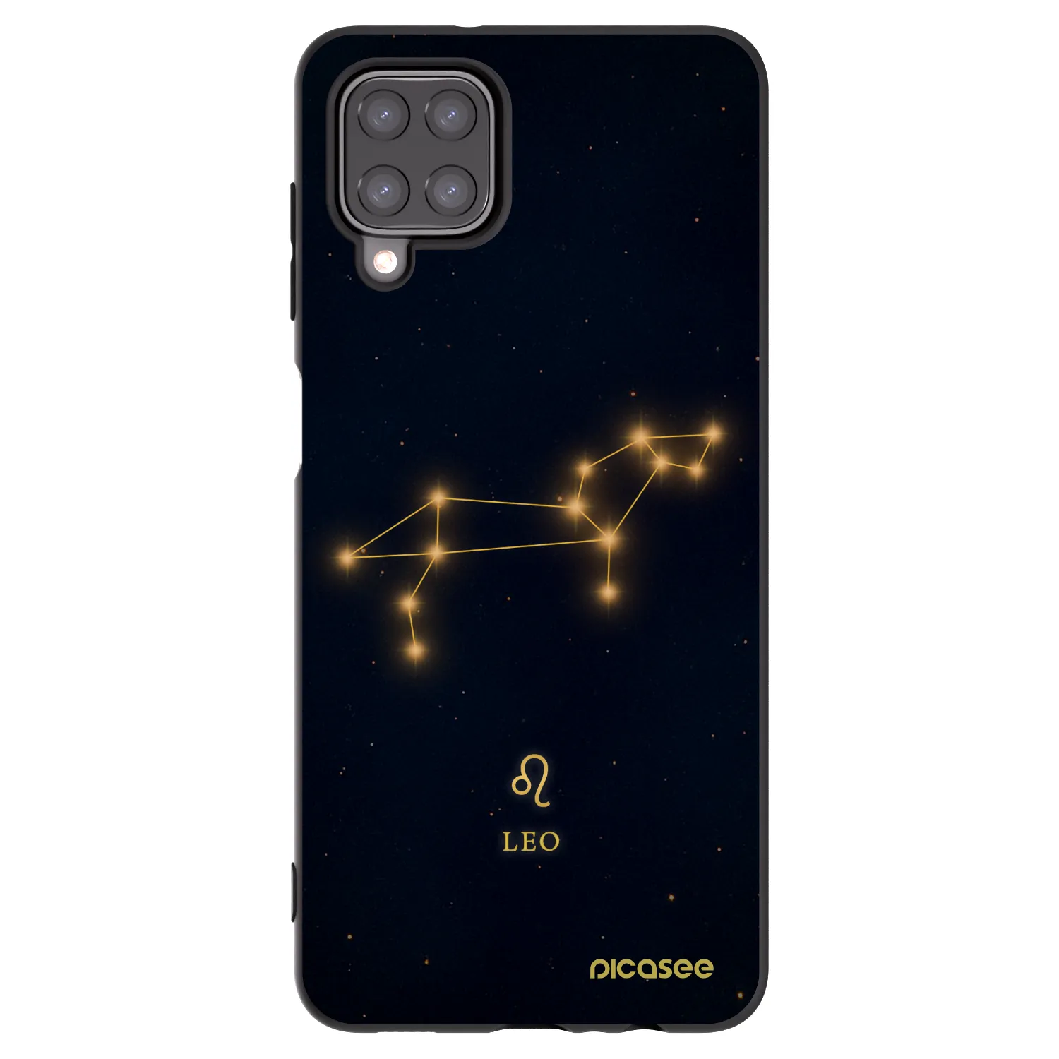 Picasee husă neagră din silicon pentru Samsung Galaxy M12 M127F - LEO