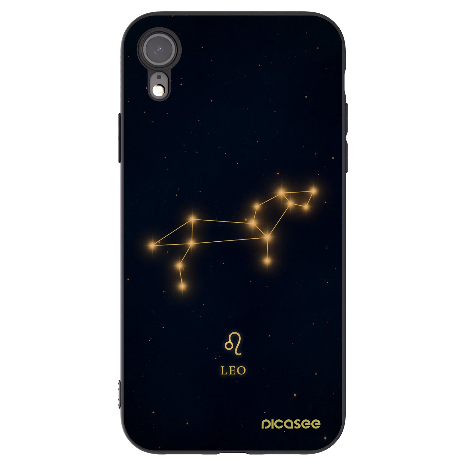 Picasee husă neagră din silicon pentru Apple iPhone 6 Plus/6S Plus - LEO