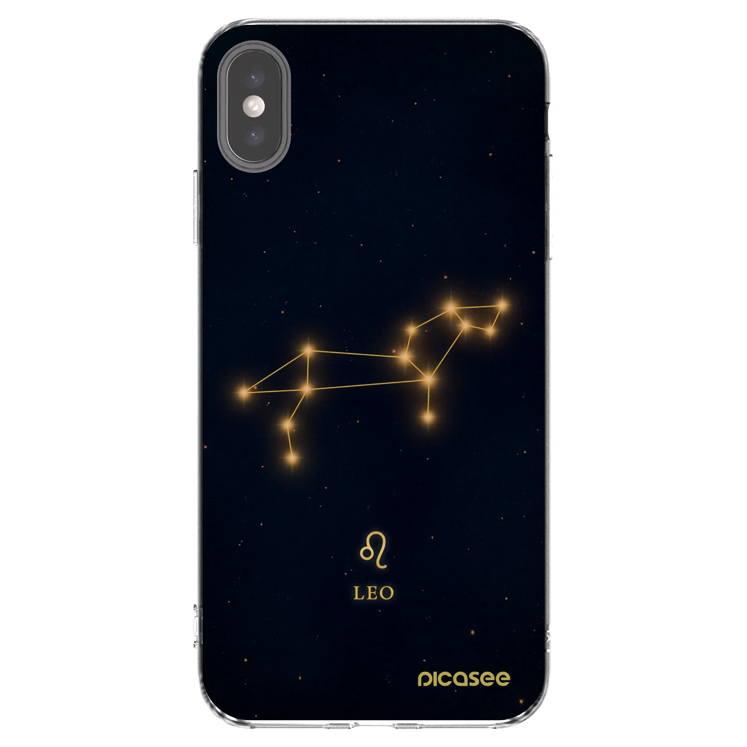 Picasee husă transparentă din silicon pentru Apple iPhone XS Max - LEO