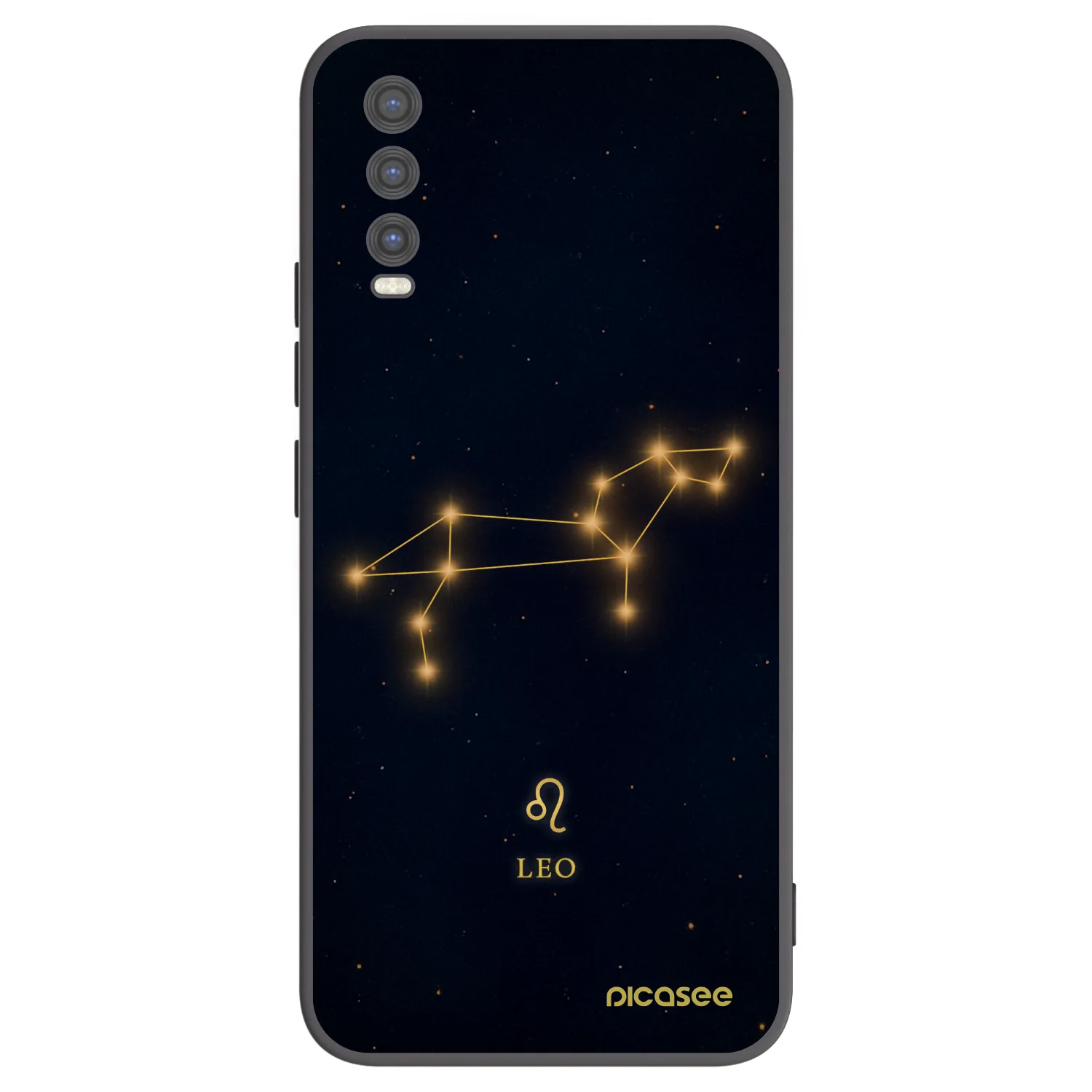 Picasee husă neagră din silicon pentru Vivo Y20s - LEO