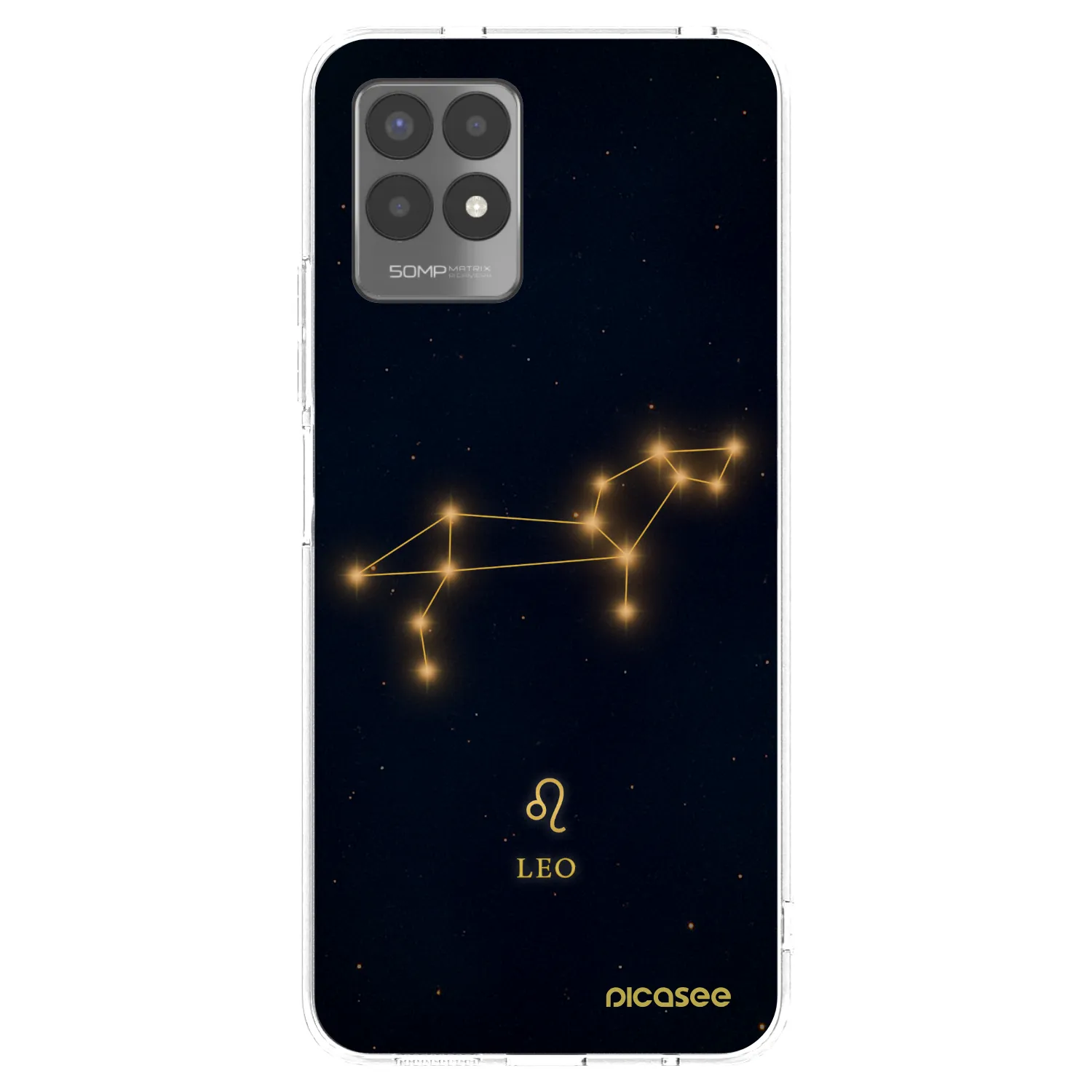 Picasee husă transparentă din silicon pentru Realme 8i - LEO