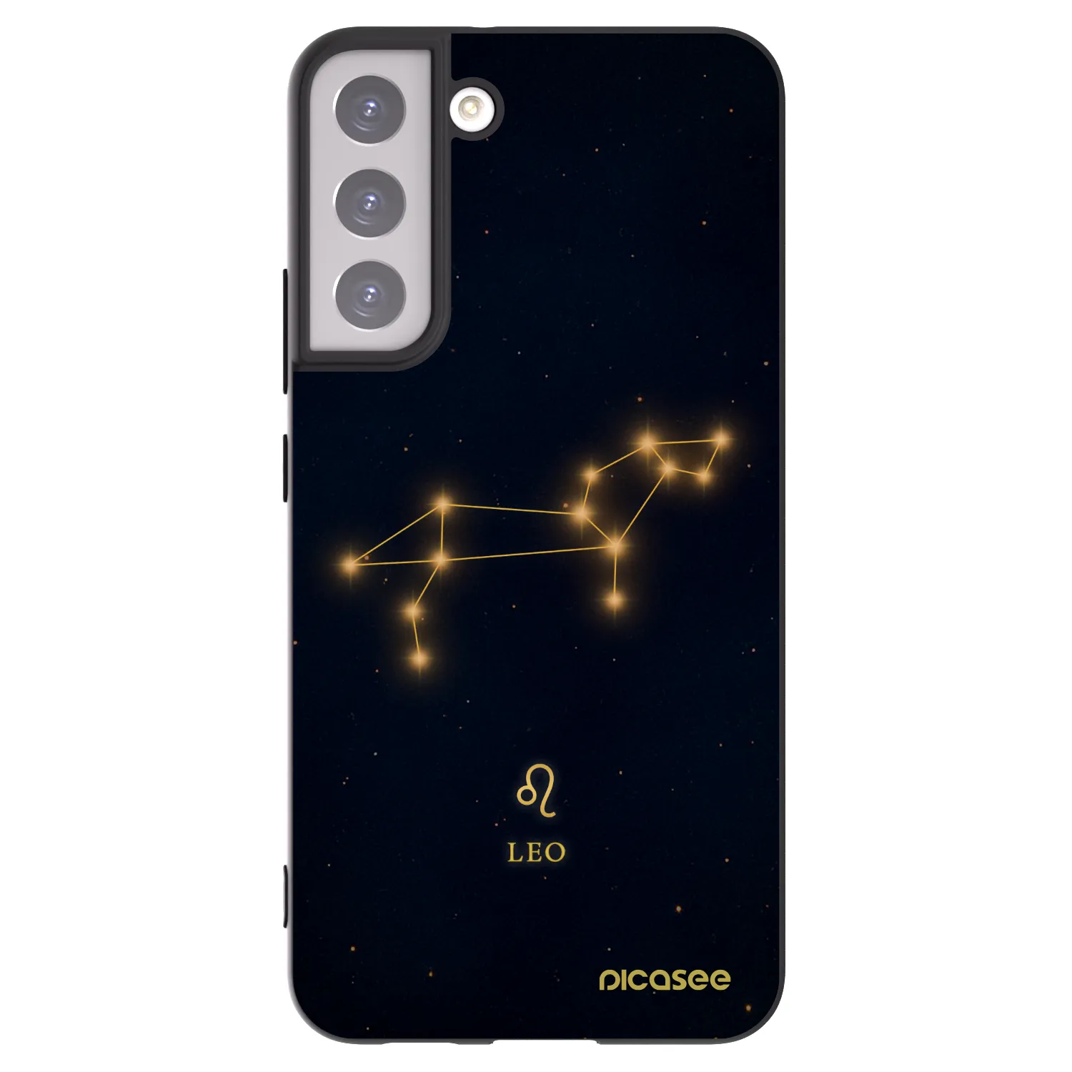 Picasee husă neagră din silicon pentru Samsung Galaxy S22+ 5G - LEO