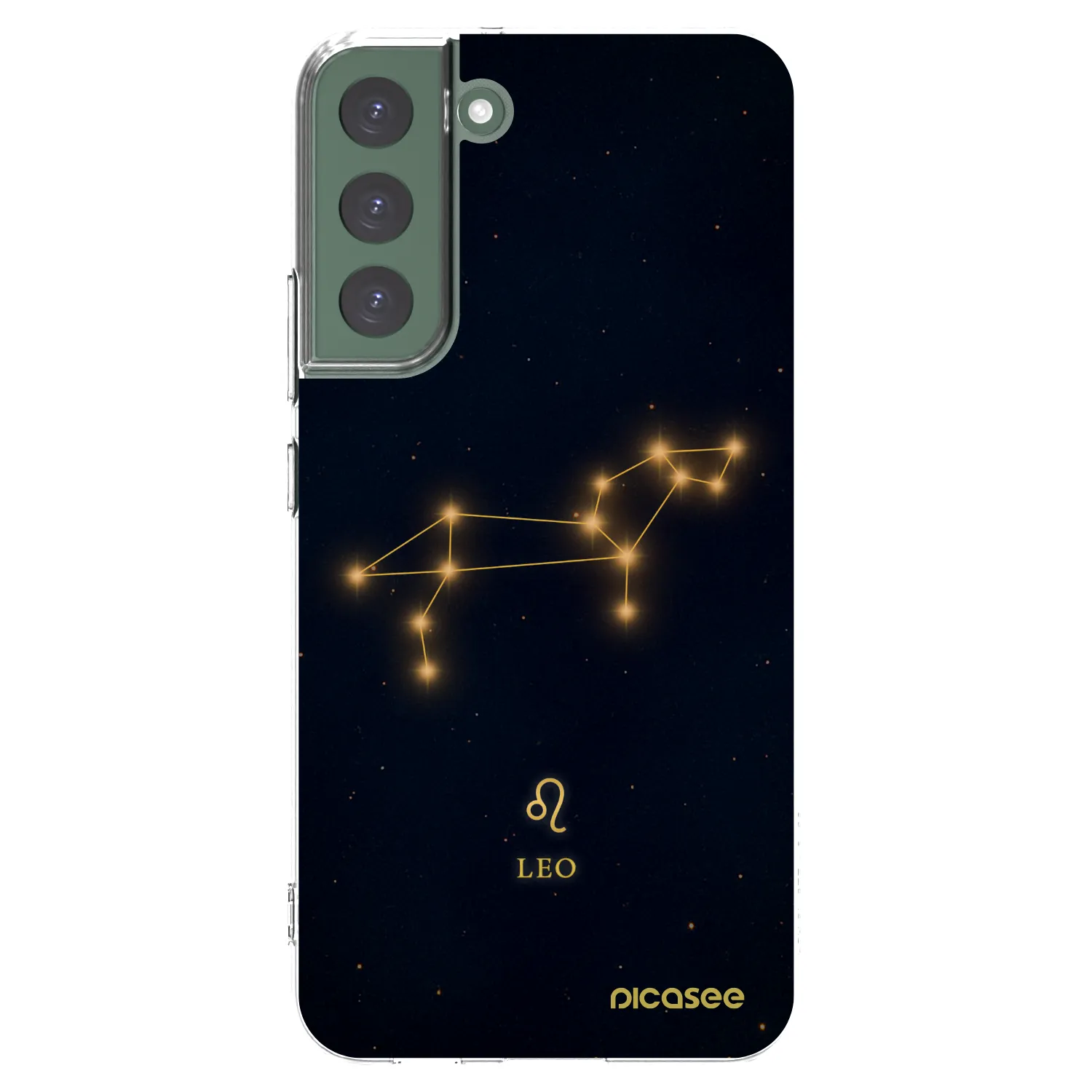 Picasee husă transparentă din silicon pentru Samsung Galaxy S22+ 5G - LEO