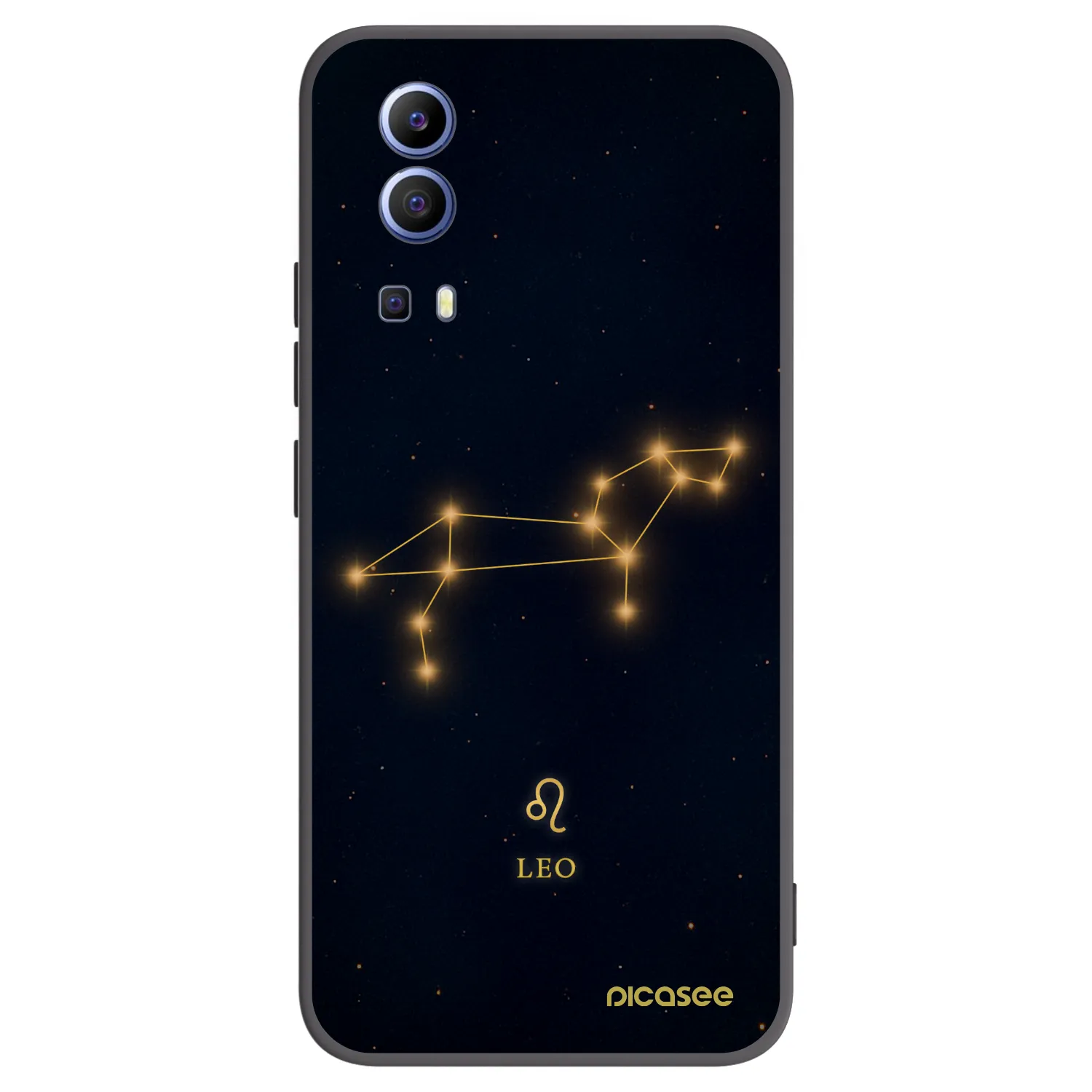 Picasee husă neagră din silicon pentru Vivo Y52 5G - LEO