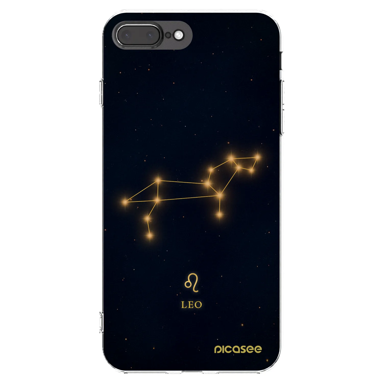 Picasee husă transparentă din silicon pentru Apple iPhone 8 Plus - LEO