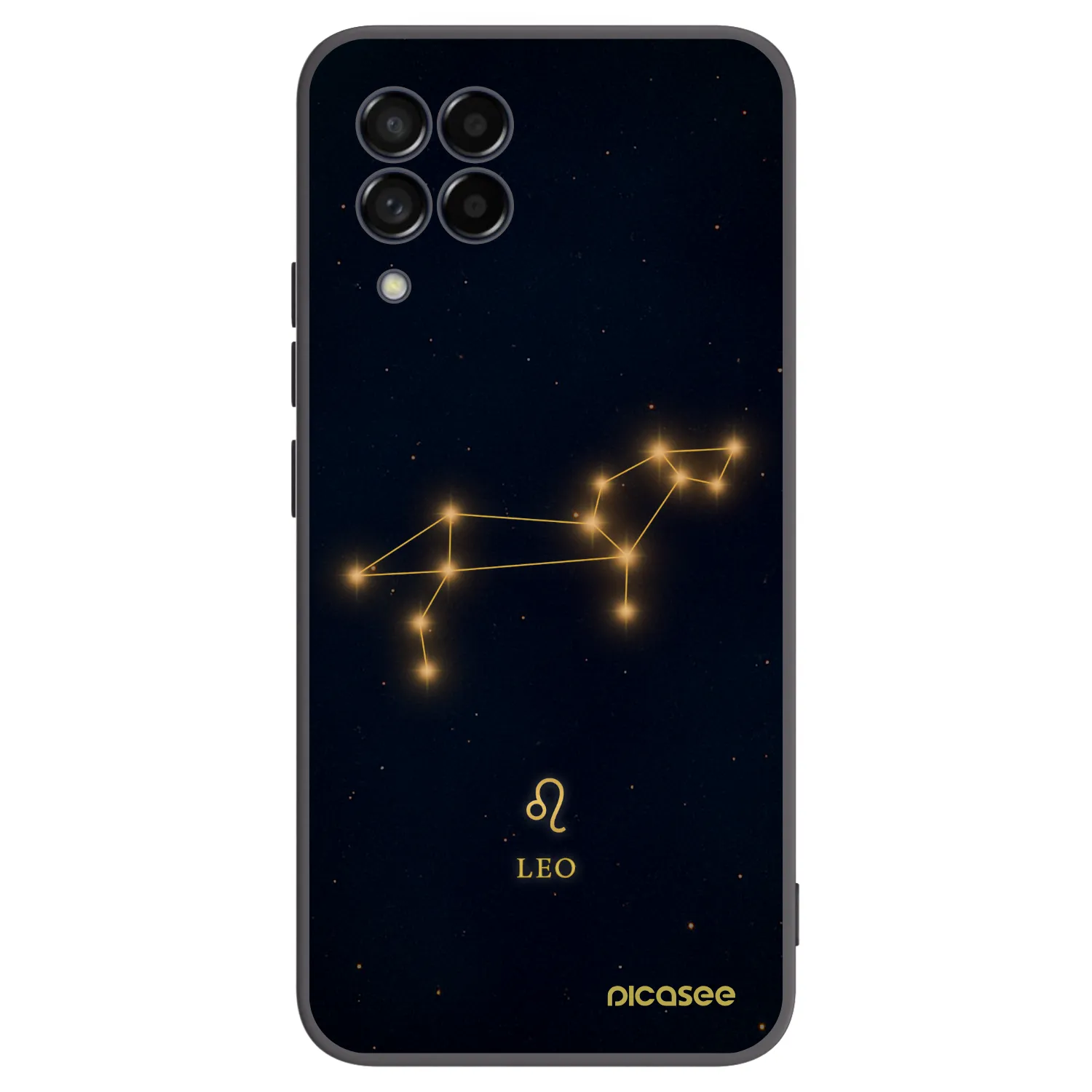 Picasee husă neagră din silicon pentru Samsung Galaxy M53 5G - LEO