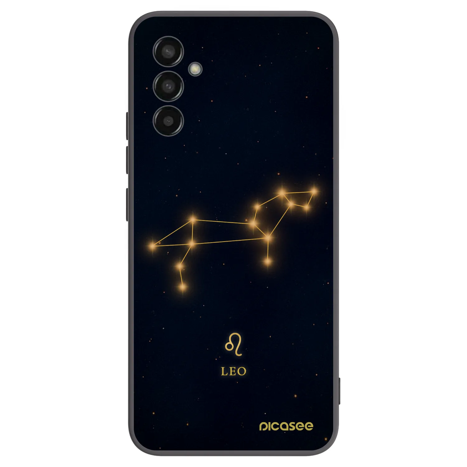 Picasee husă neagră din silicon pentru Samsung Galaxy M13 M135F - LEO