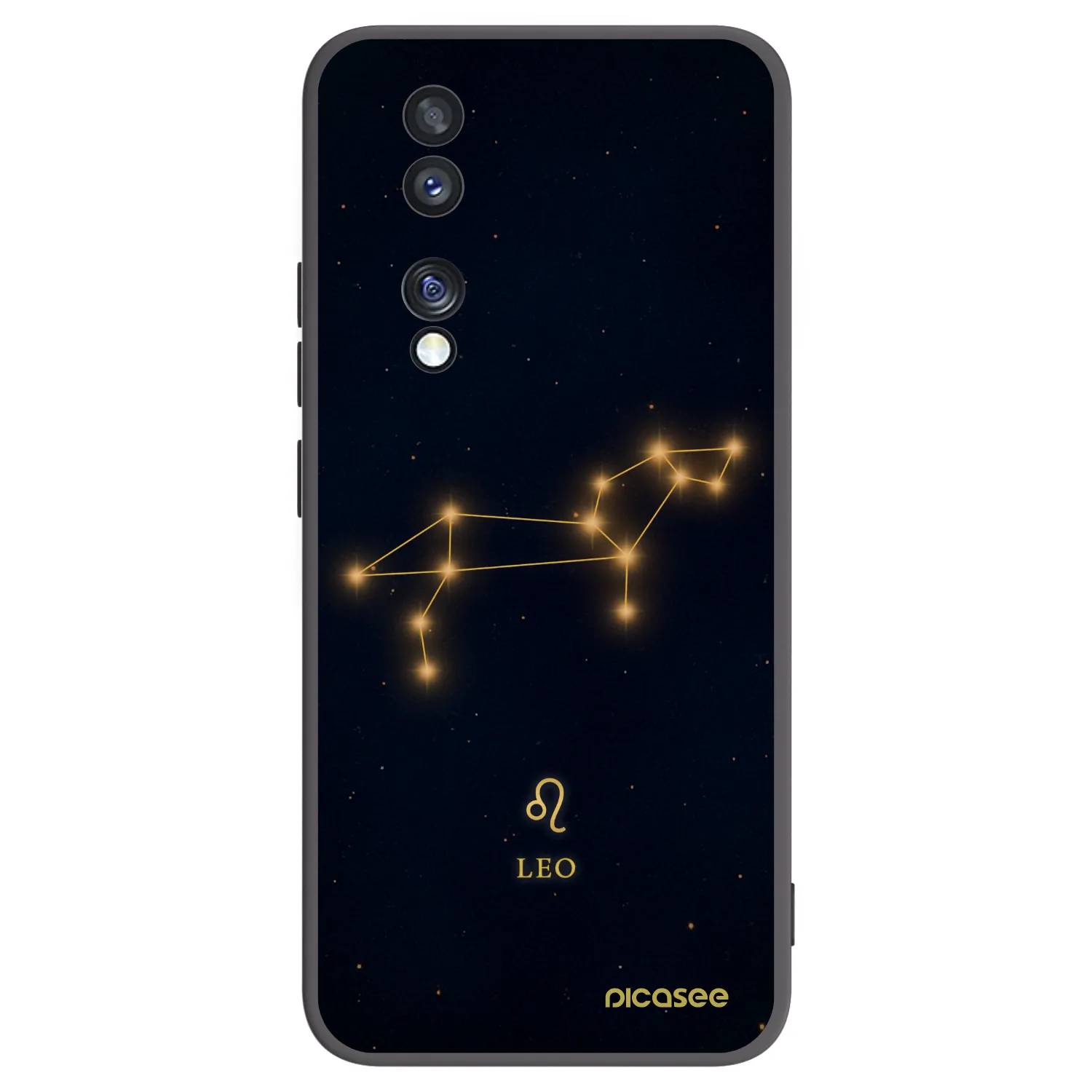 Picasee husă neagră din silicon pentru Honor 70 - LEO