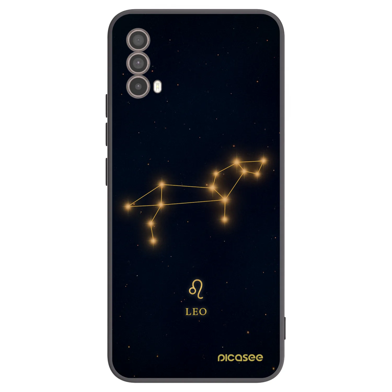 Picasee husă neagră din silicon pentru Motorola Moto E40 - LEO