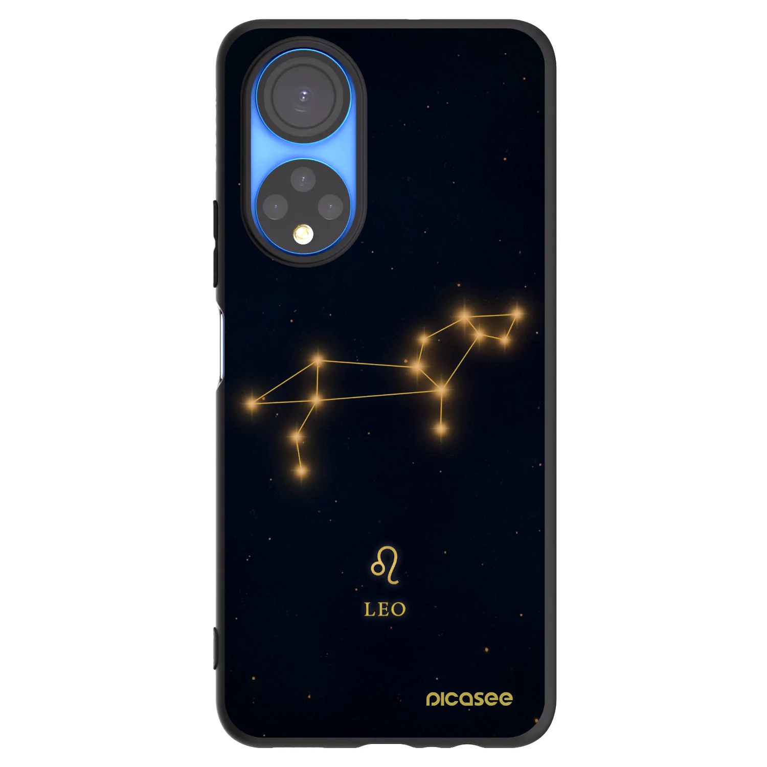 Picasee husă neagră din silicon pentru Honor X7 - LEO