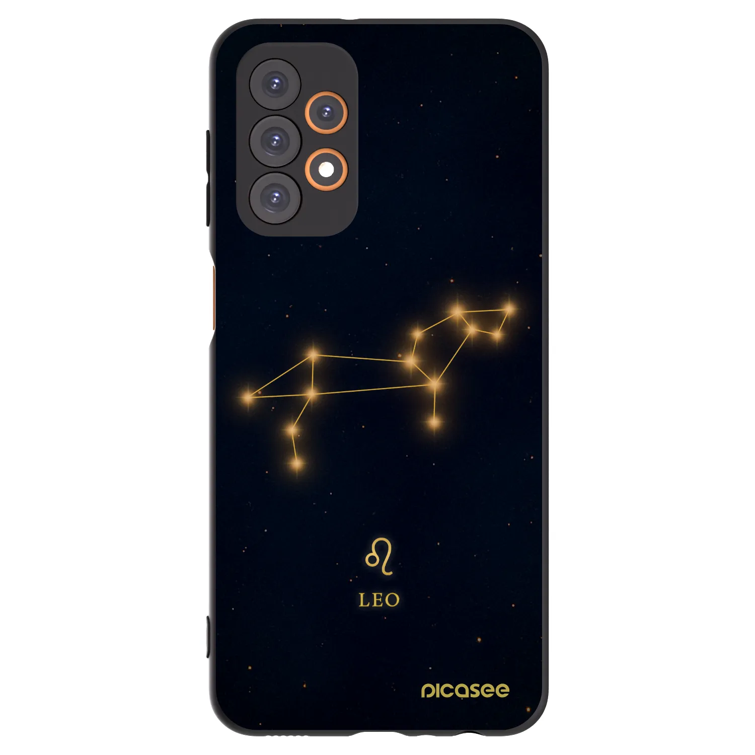 Picasee husă neagră din silicon pentru Samsung Galaxy A23 A236B 5G - LEO