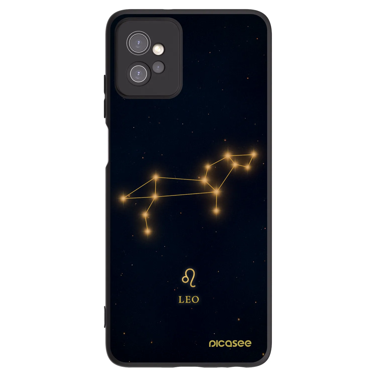 Picasee husă neagră din silicon pentru Motorola Moto G32 - LEO