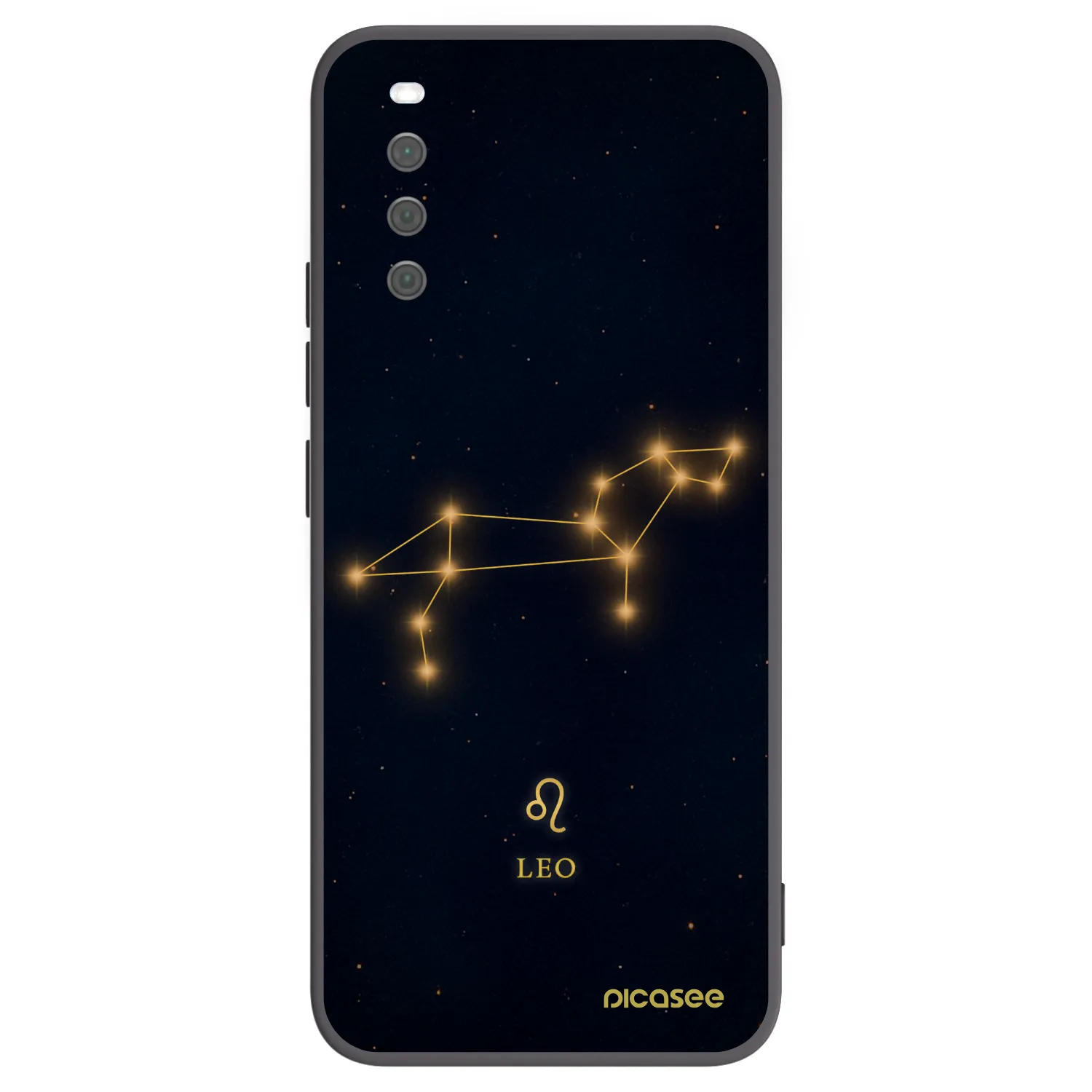 Picasee husă neagră din silicon pentru Sony Xperia 10 III - LEO