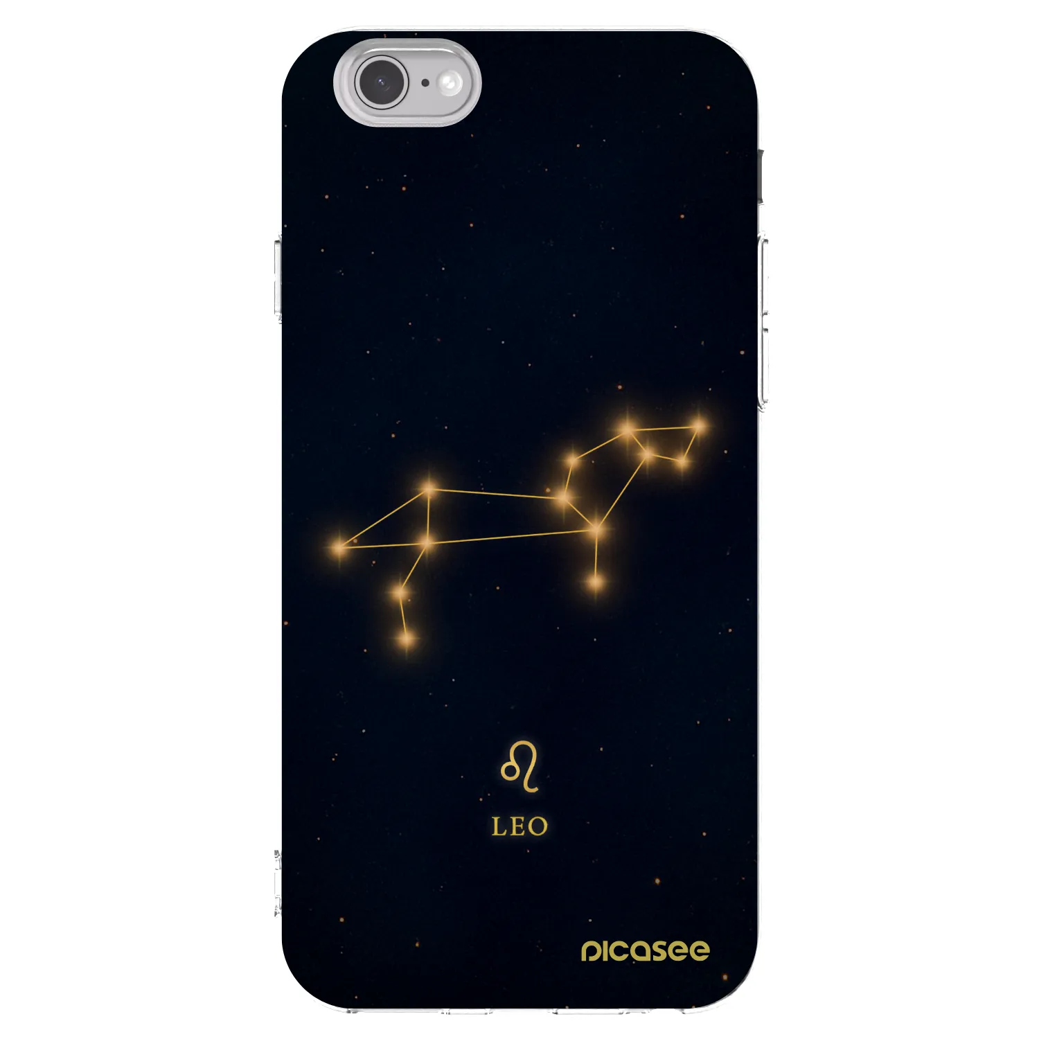 Picasee husă transparentă din silicon pentru Apple iPhone 6/6S - LEO