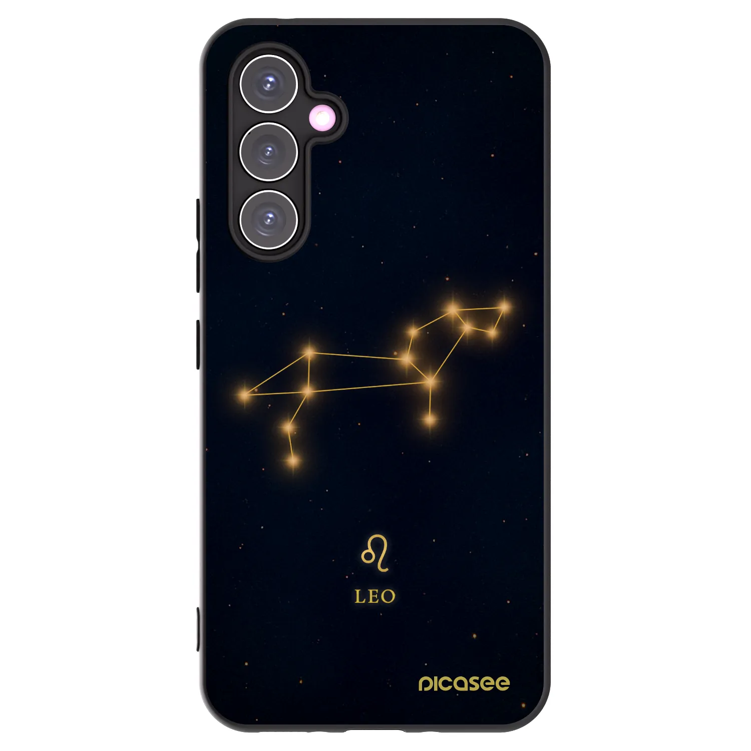 Picasee husă neagră din silicon pentru Samsung Galaxy A54 5G A546B - LEO