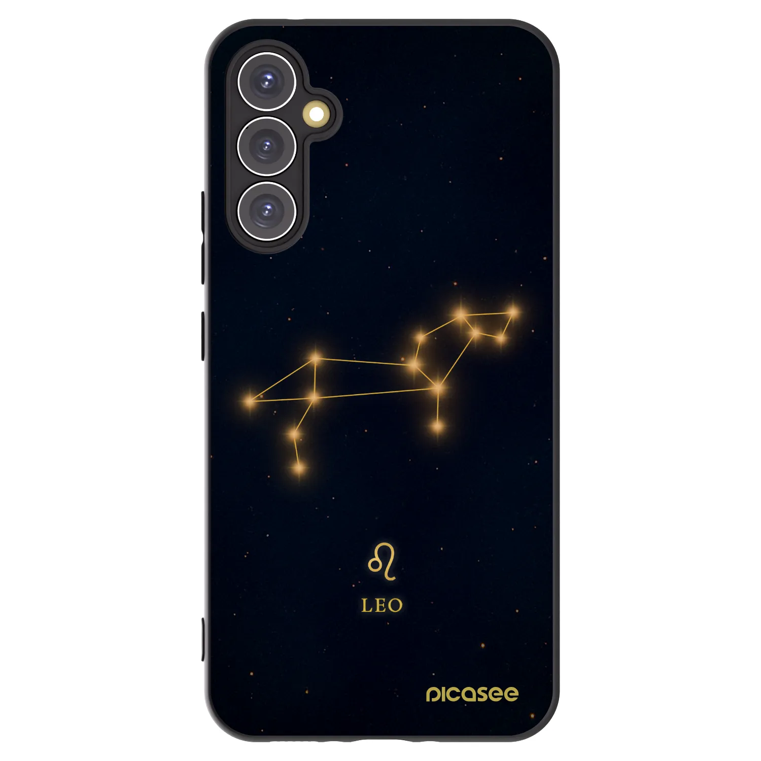 Picasee husă neagră din silicon pentru Samsung Galaxy A34 5G A346B - LEO