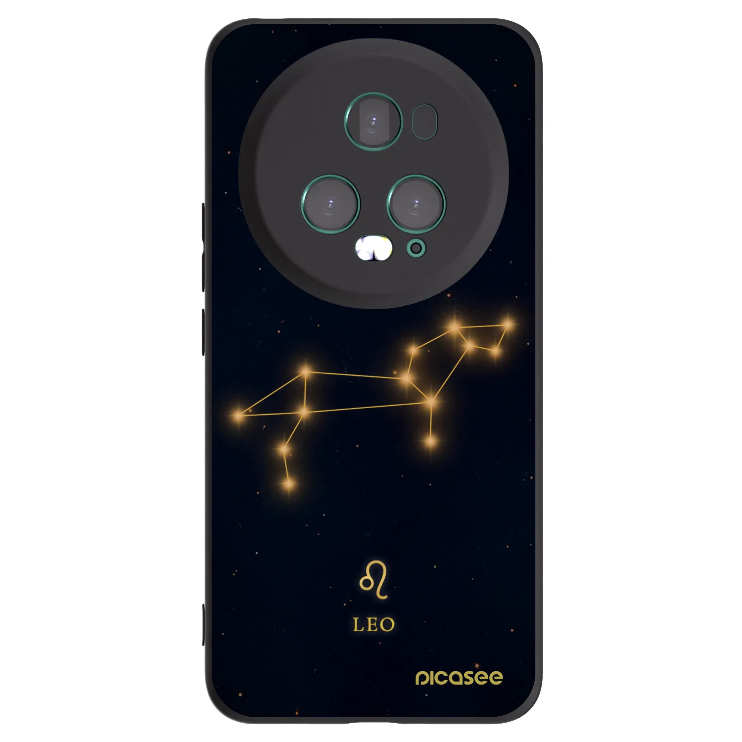 Picasee husă neagră din silicon pentru Honor Magic5 Pro - LEO