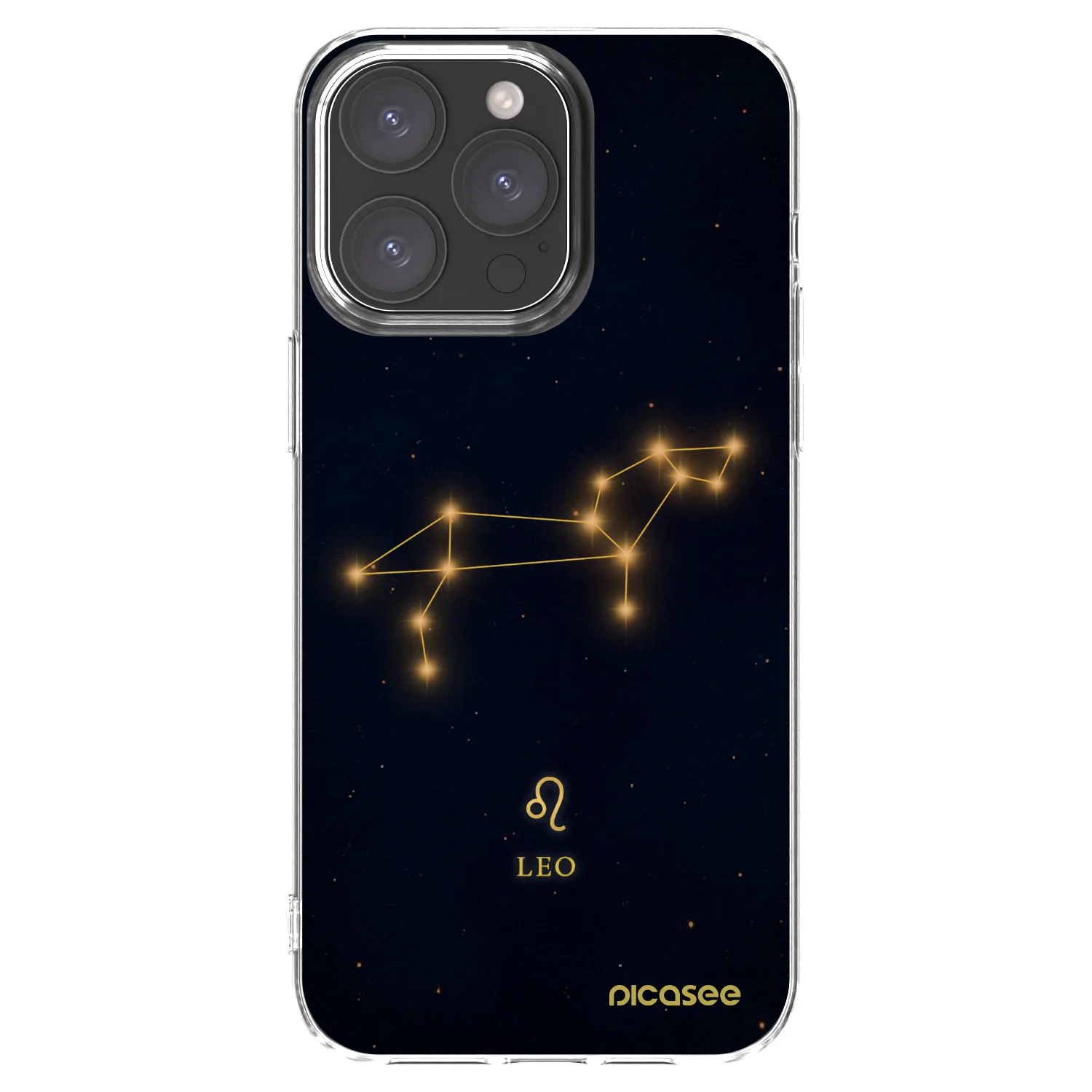 Picasee husă transparentă din silicon pentru Apple iPhone 15 Pro Max - LEO