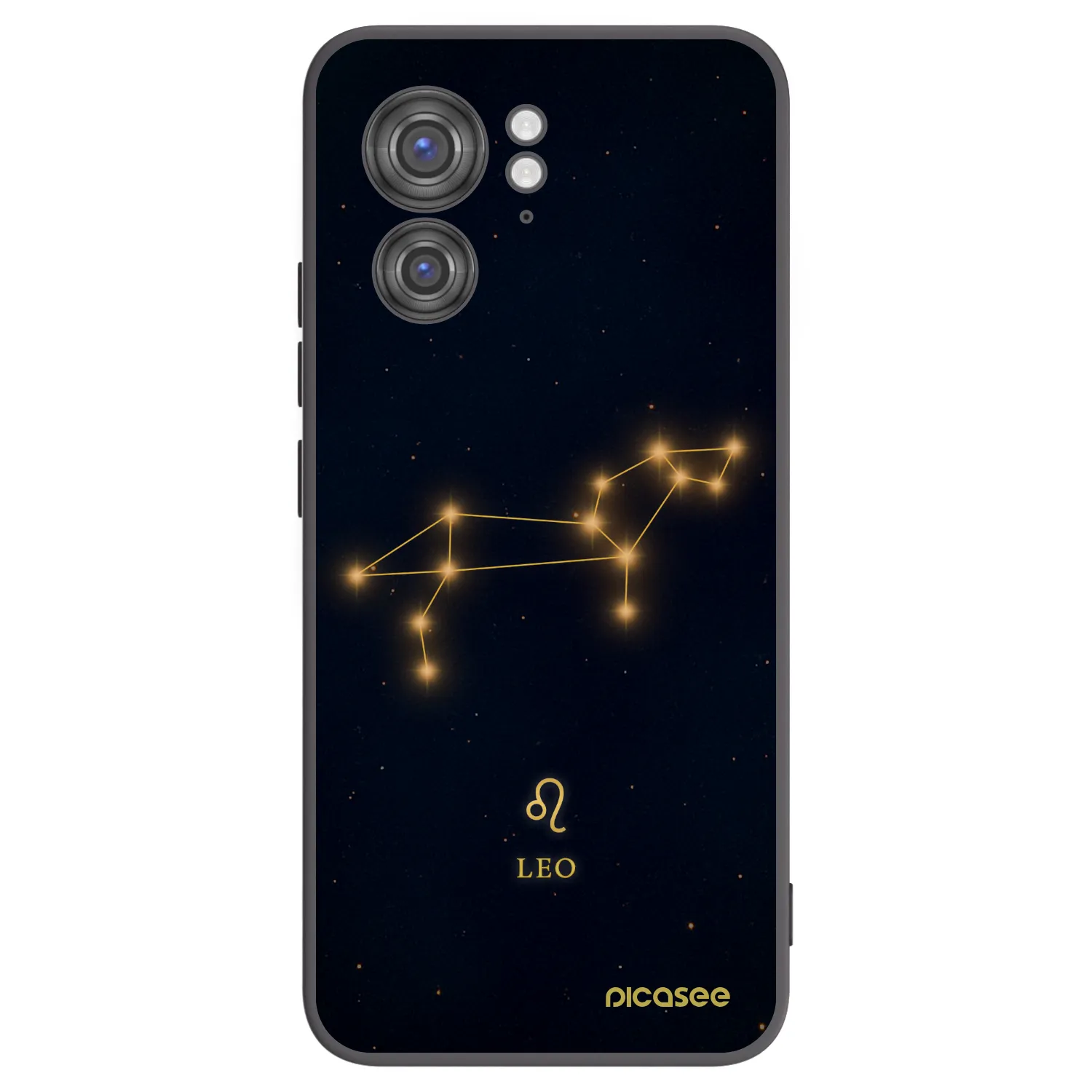 Picasee husă neagră din silicon pentru Motorola Edge 40 - LEO
