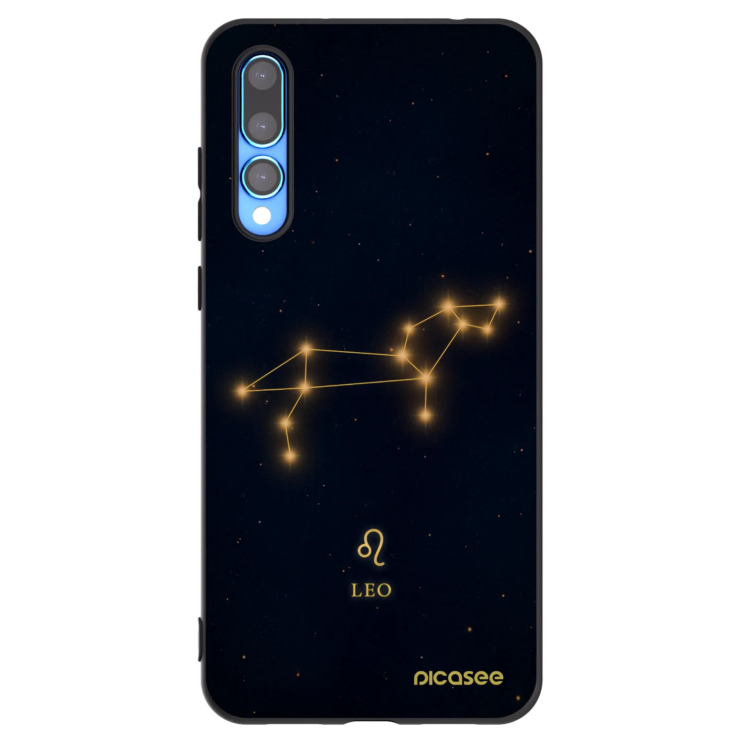 Picasee husă neagră din silicon pentru Huawei P20 Pro - LEO