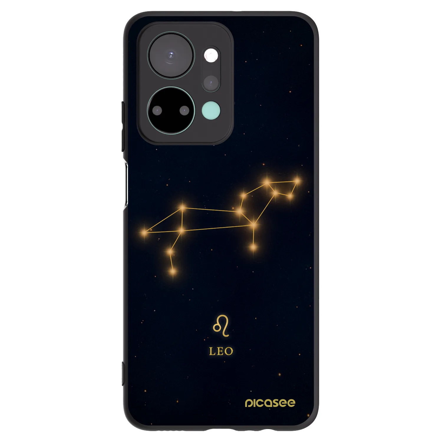 Picasee husă neagră din silicon pentru Honor X7a - LEO