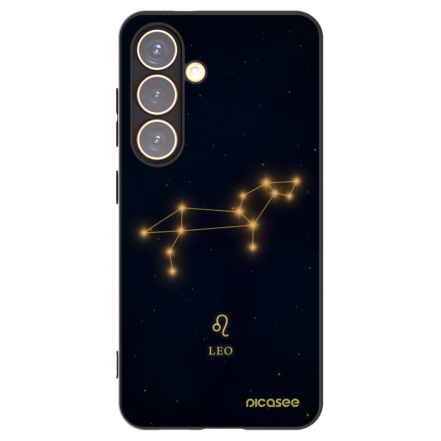 Picasee husă neagră din silicon pentru Samsung Galaxy S24 S921B 5G - LEO
