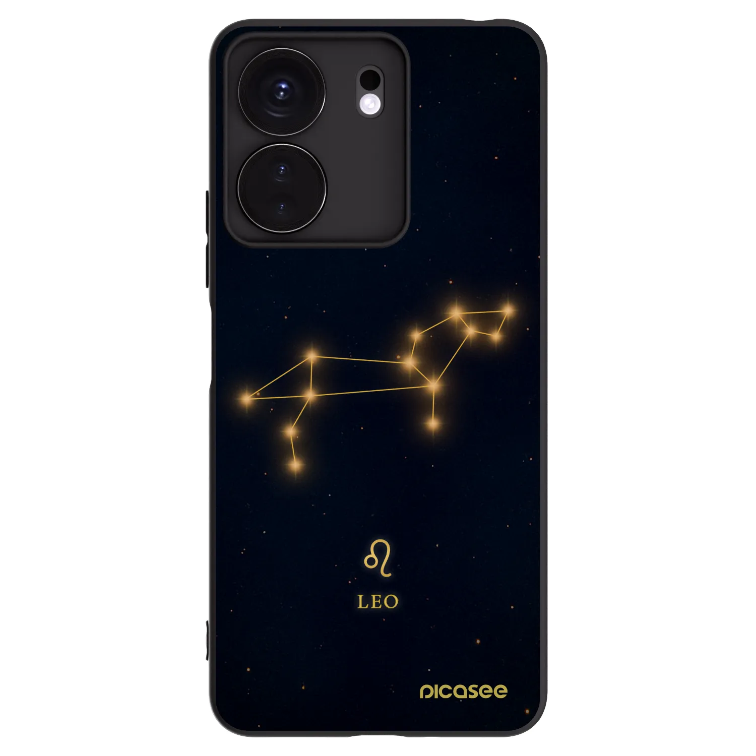 Picasee husă neagră din silicon pentru Xiaomi Redmi 13C 4G - LEO