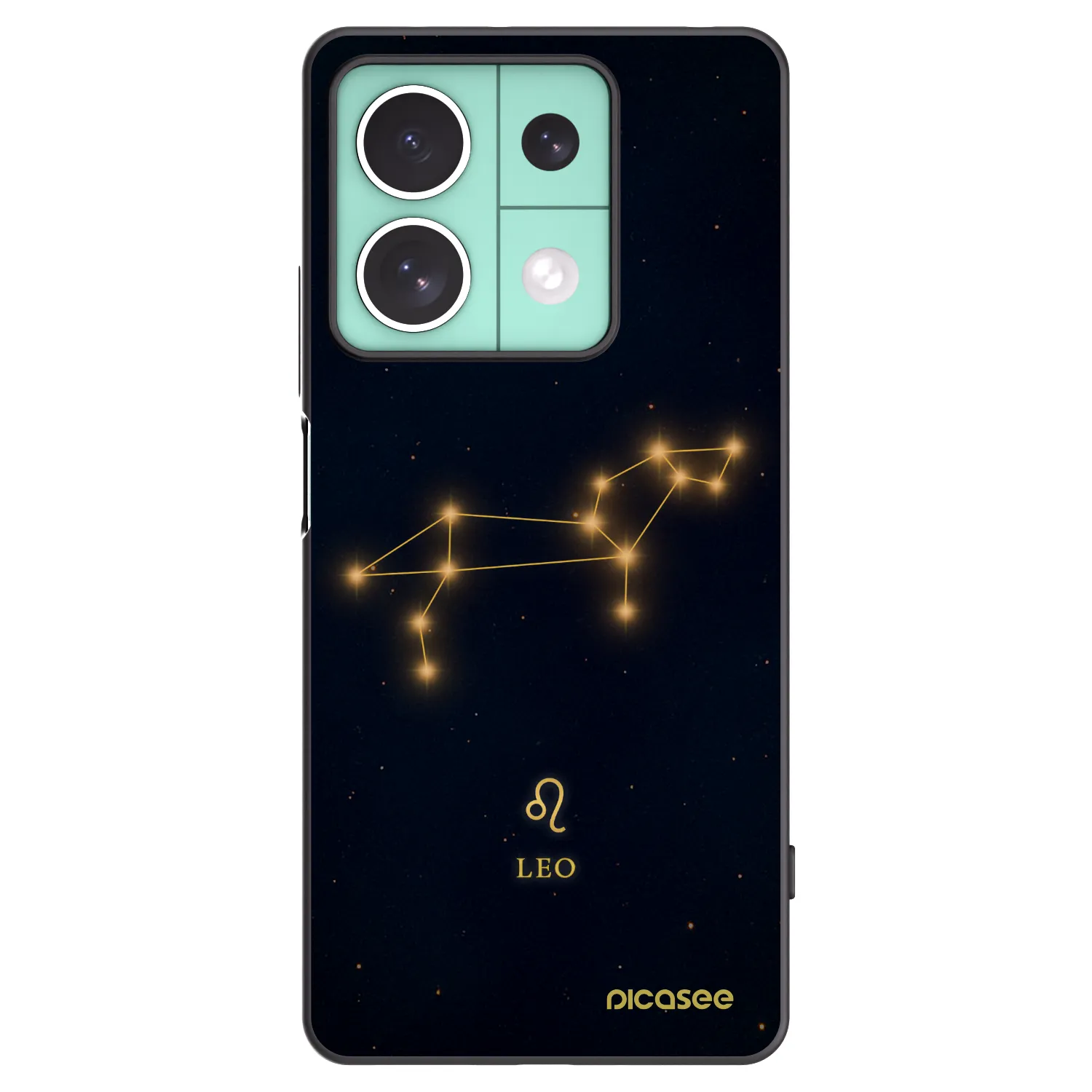 Picasee husă neagră din silicon pentru Xiaomi Redmi Note 13 5G - LEO