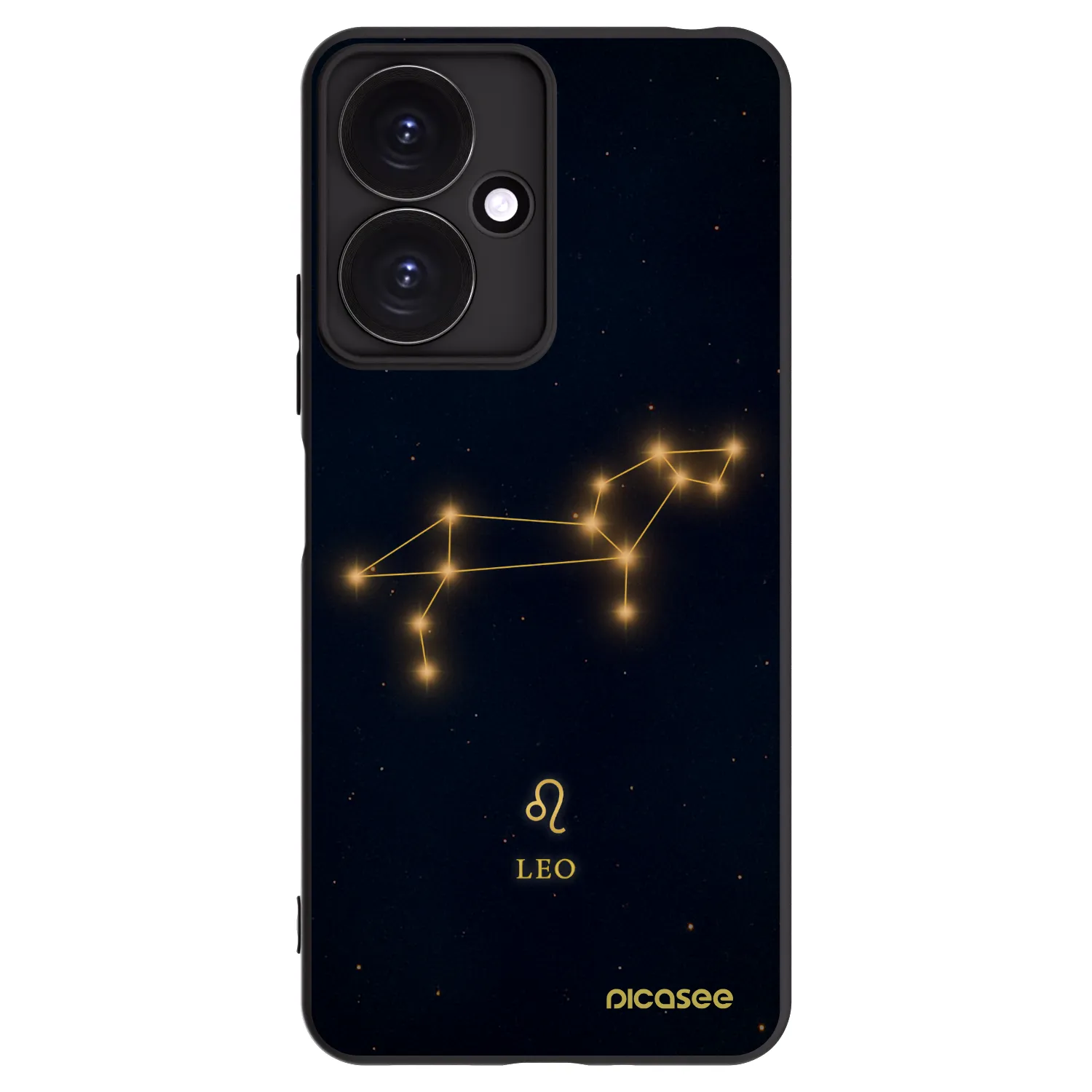 Picasee husă neagră din silicon pentru Xiaomi Redmi 13C 5G - LEO