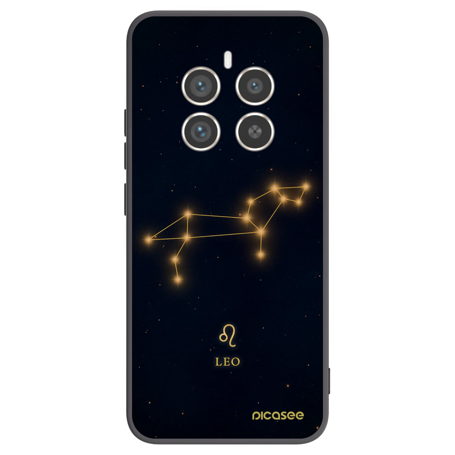 Picasee husă neagră din silicon pentru Realme 12 Pro 5G - LEO