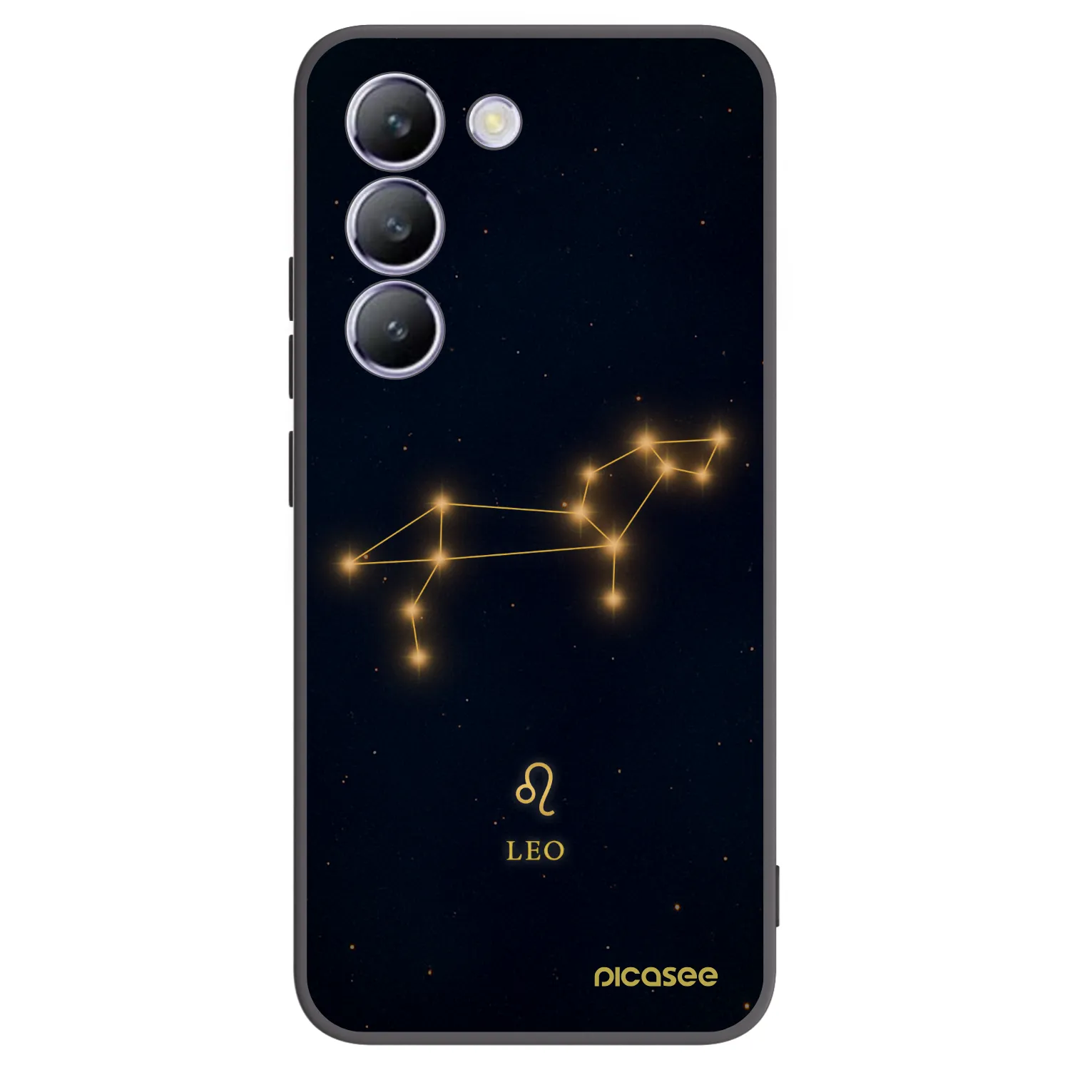 Picasee husă neagră din silicon pentru Vivo V40 SE 5G - LEO