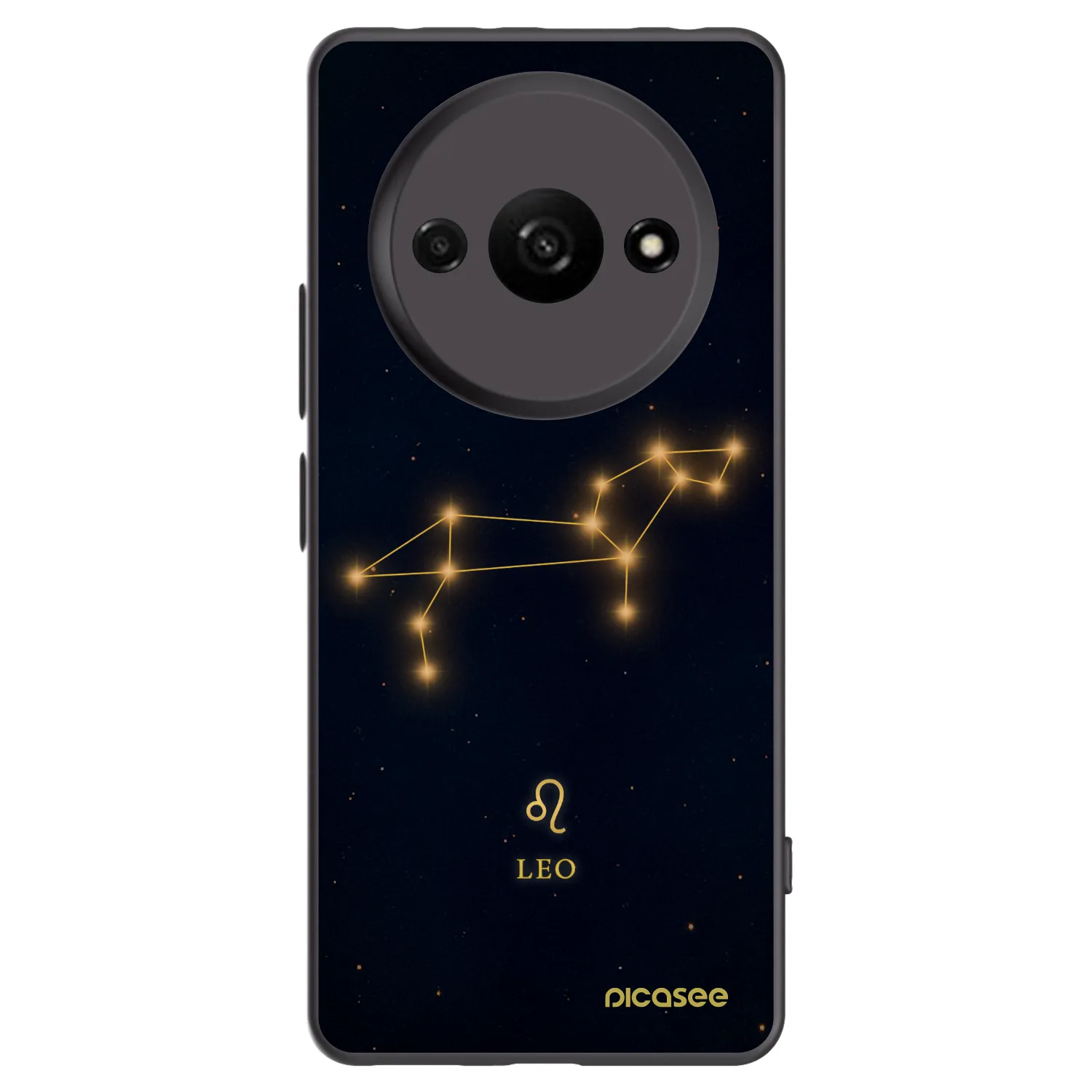 Picasee husă neagră din silicon pentru Xiaomi Redmi A3 - LEO