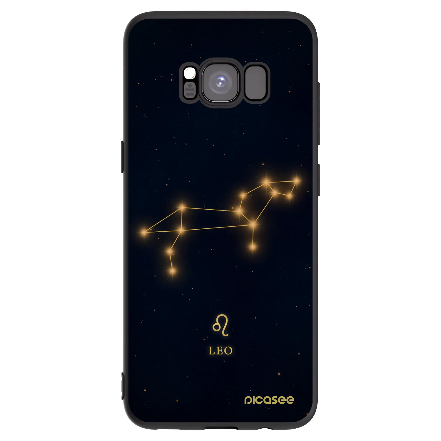 Picasee husă neagră din silicon pentru Samsung Galaxy S8 G950F - LEO