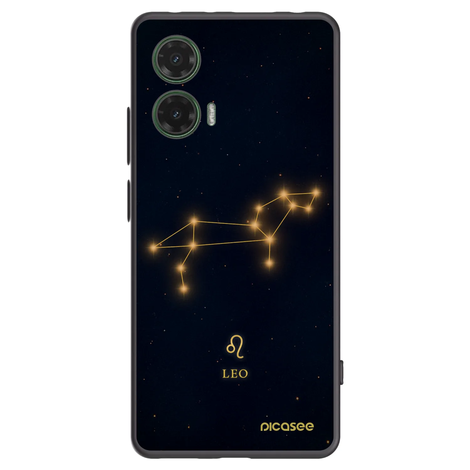Picasee husă neagră din silicon pentru Motorola Moto G35 5G - LEO