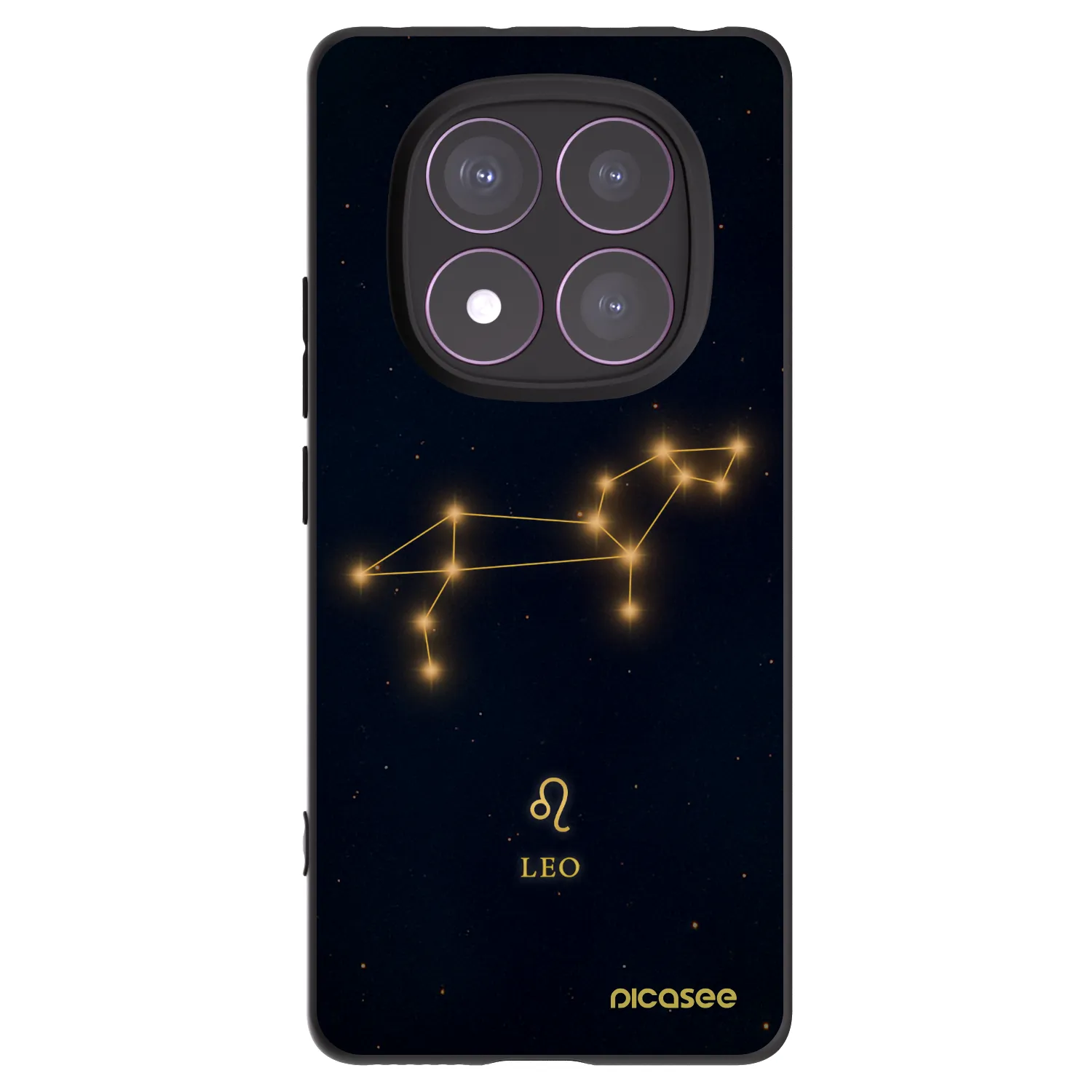 Picasee husă neagră din silicon pentru Xiaomi Redmi Note 14 Pro 4G - LEO