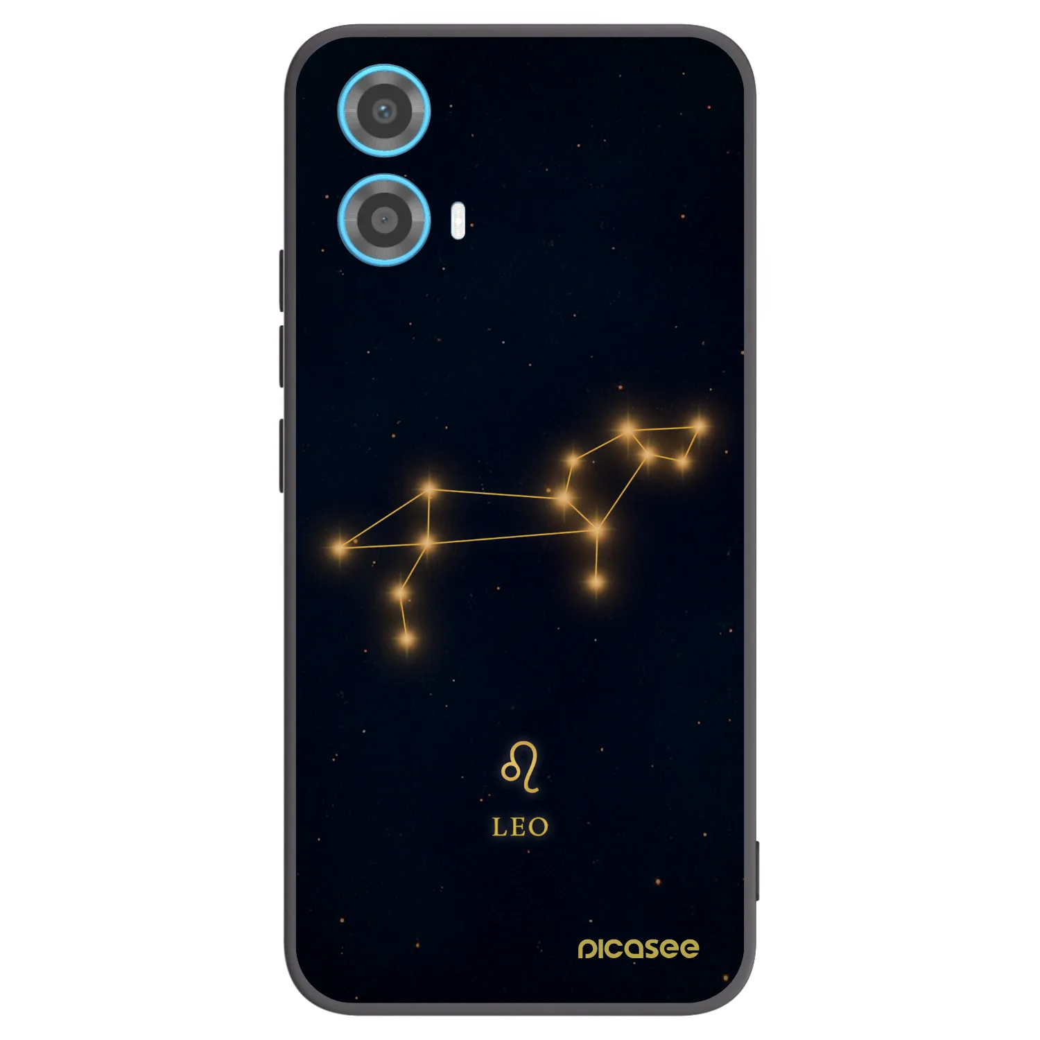 Picasee husă neagră din silicon pentru Motorola Moto G34 5G - LEO