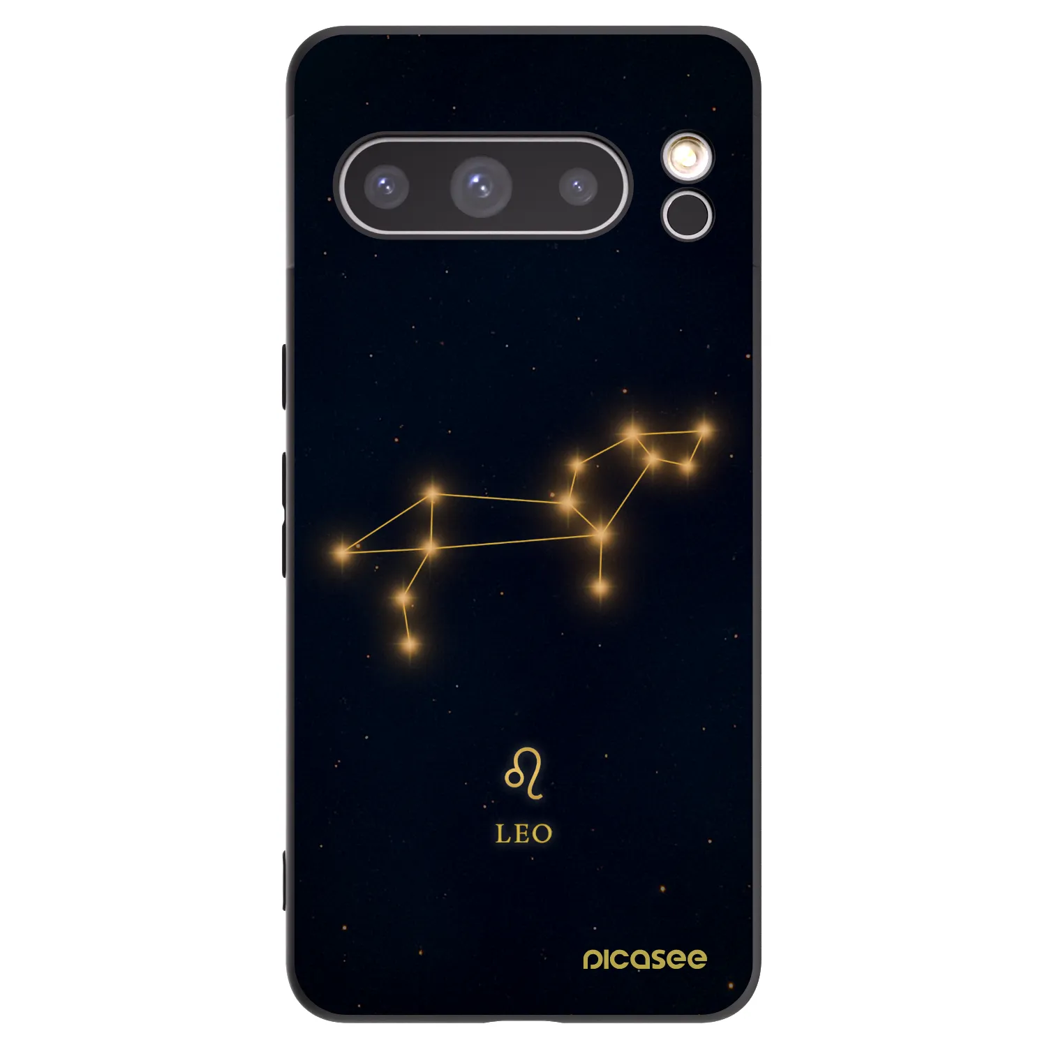 Picasee husă neagră din silicon pentru Google Pixel 8 Pro - LEO