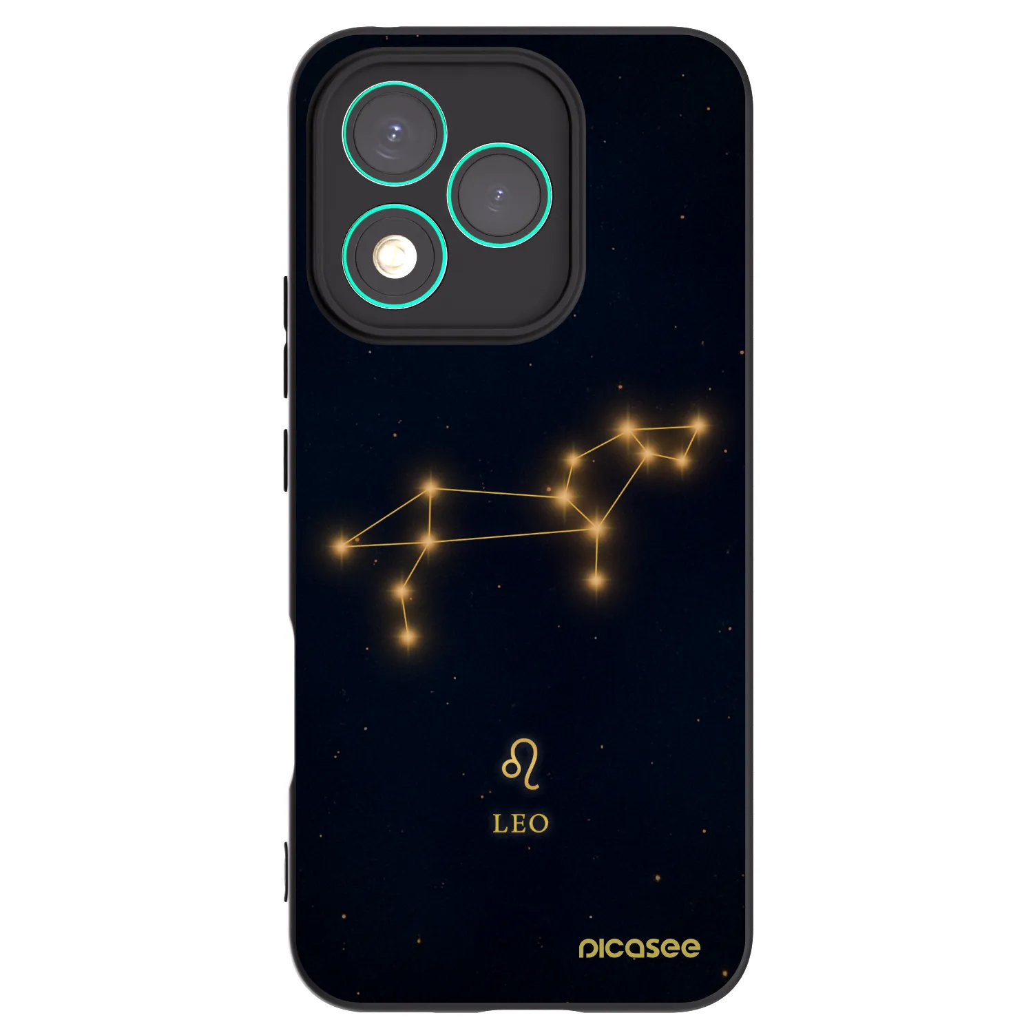 Picasee husă neagră din silicon pentru Honor 400 Lite 5G - LEO
