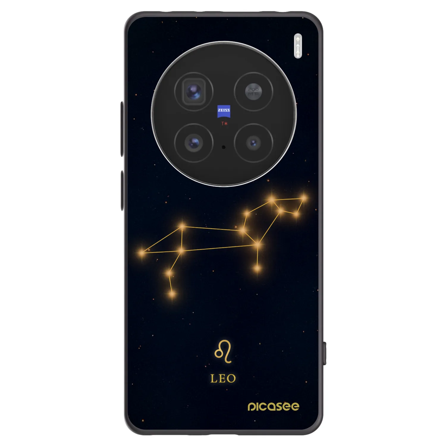 Picasee husă neagră din silicon pentru Vivo X200 Pro - LEO