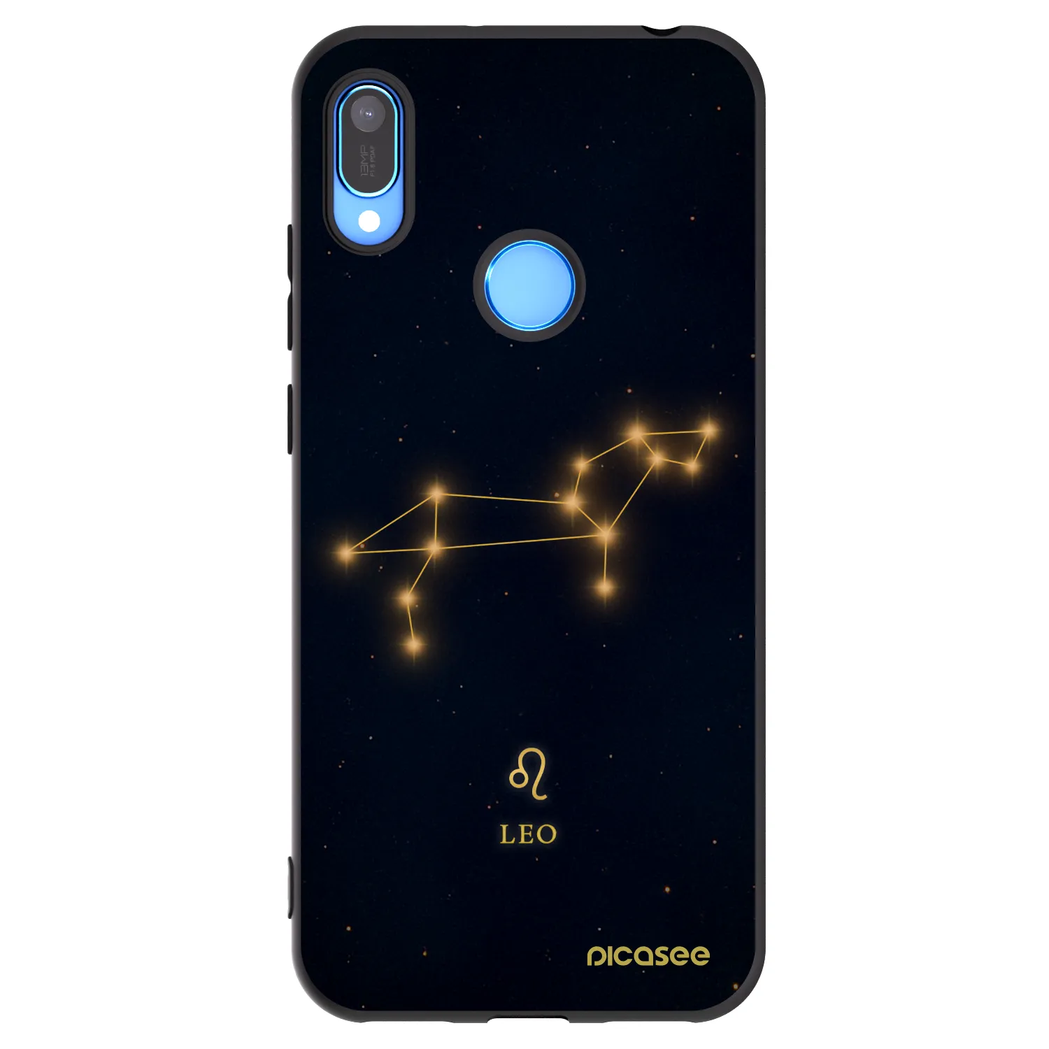 Picasee husă neagră din silicon pentru Huawei Y6 2019 - LEO