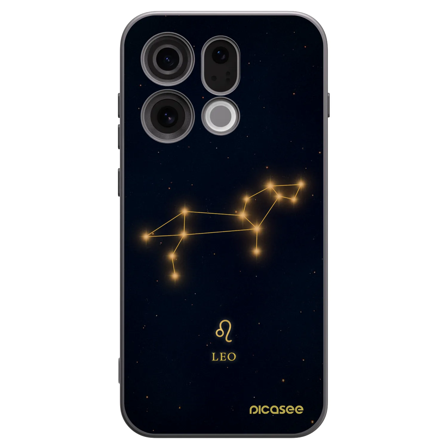 Picasee husă neagră din silicon pentru OPPO Find X9 - LEO