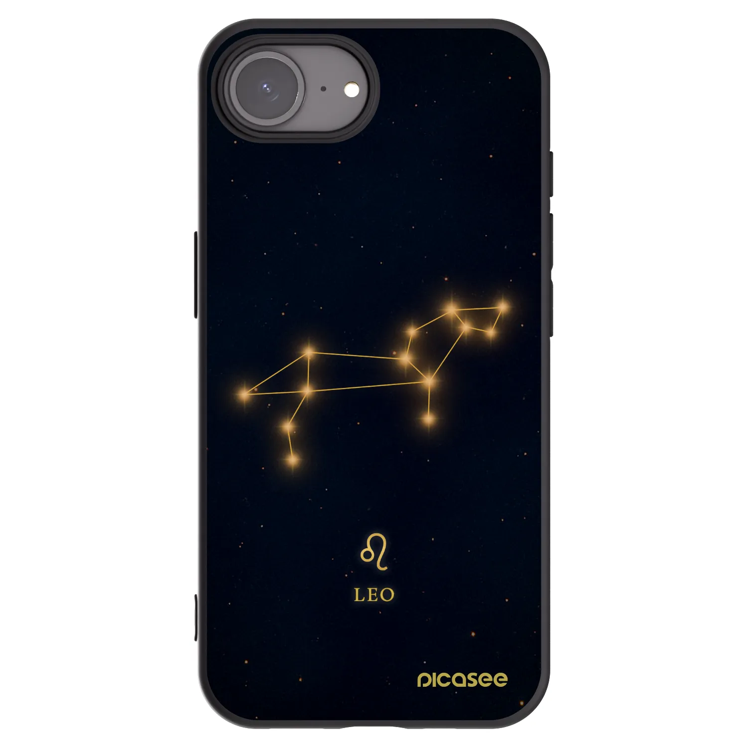 Picasee husă neagră din silicon pentru Apple iPhone 17e - LEO