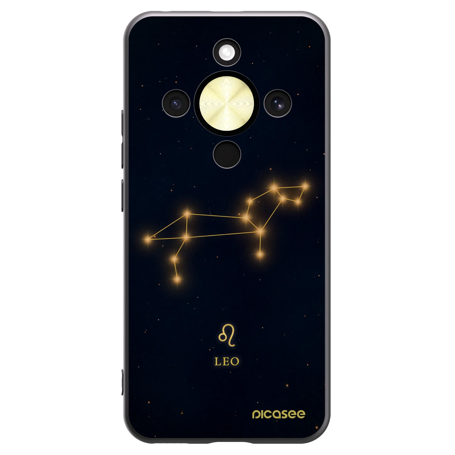 Picasee husă neagră din silicon pentru Honor Magic8 Lite 5G - LEO