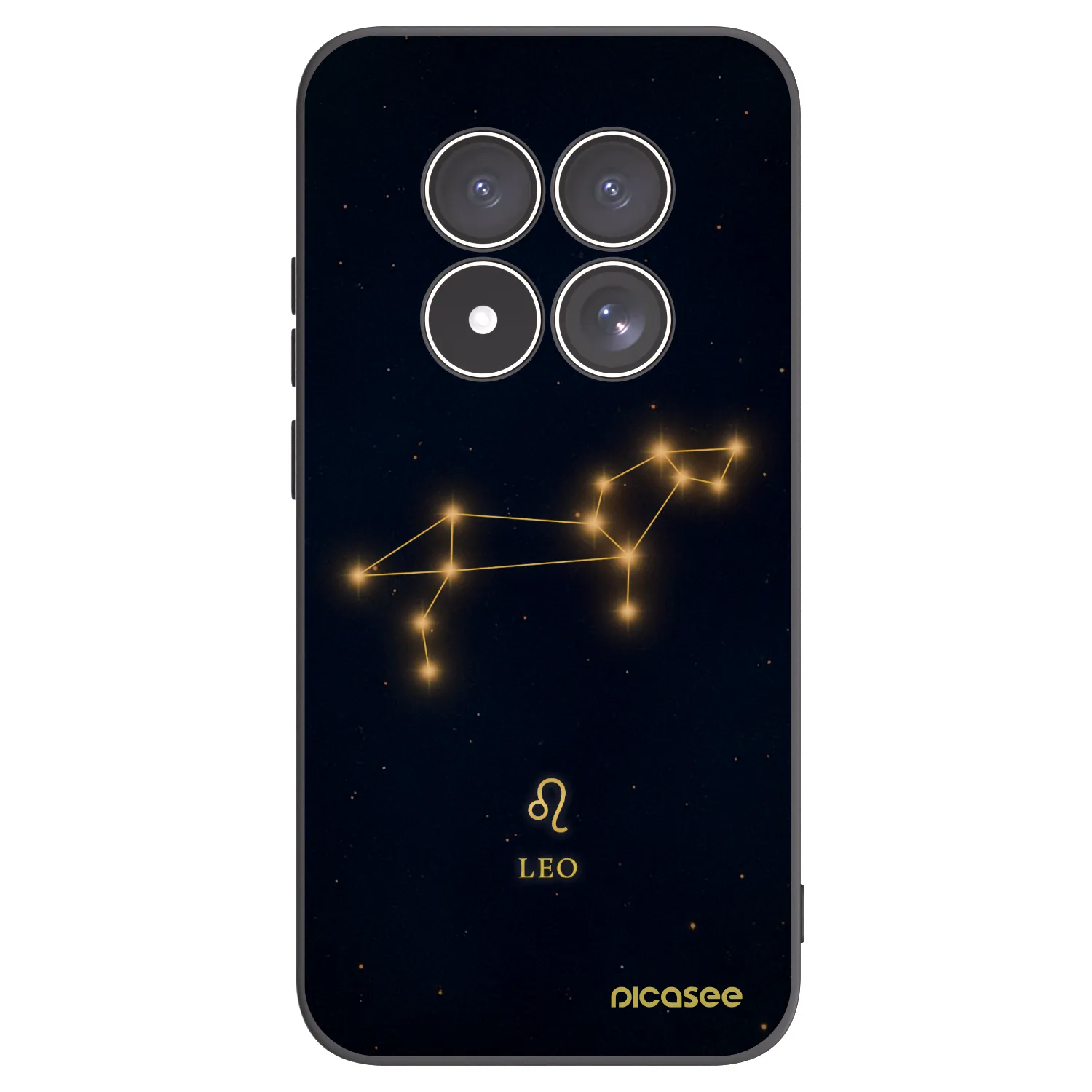 Picasee husă neagră din silicon pentru Xiaomi Redmi Note 15 Pro 5G - LEO