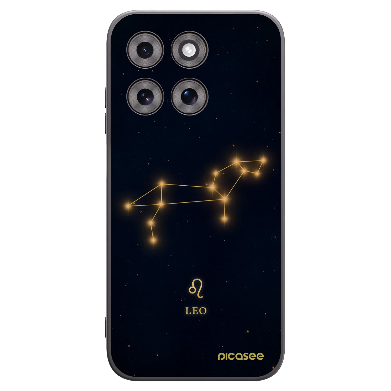 Picasee husă neagră din silicon pentru Motorola Moto G77 - LEO